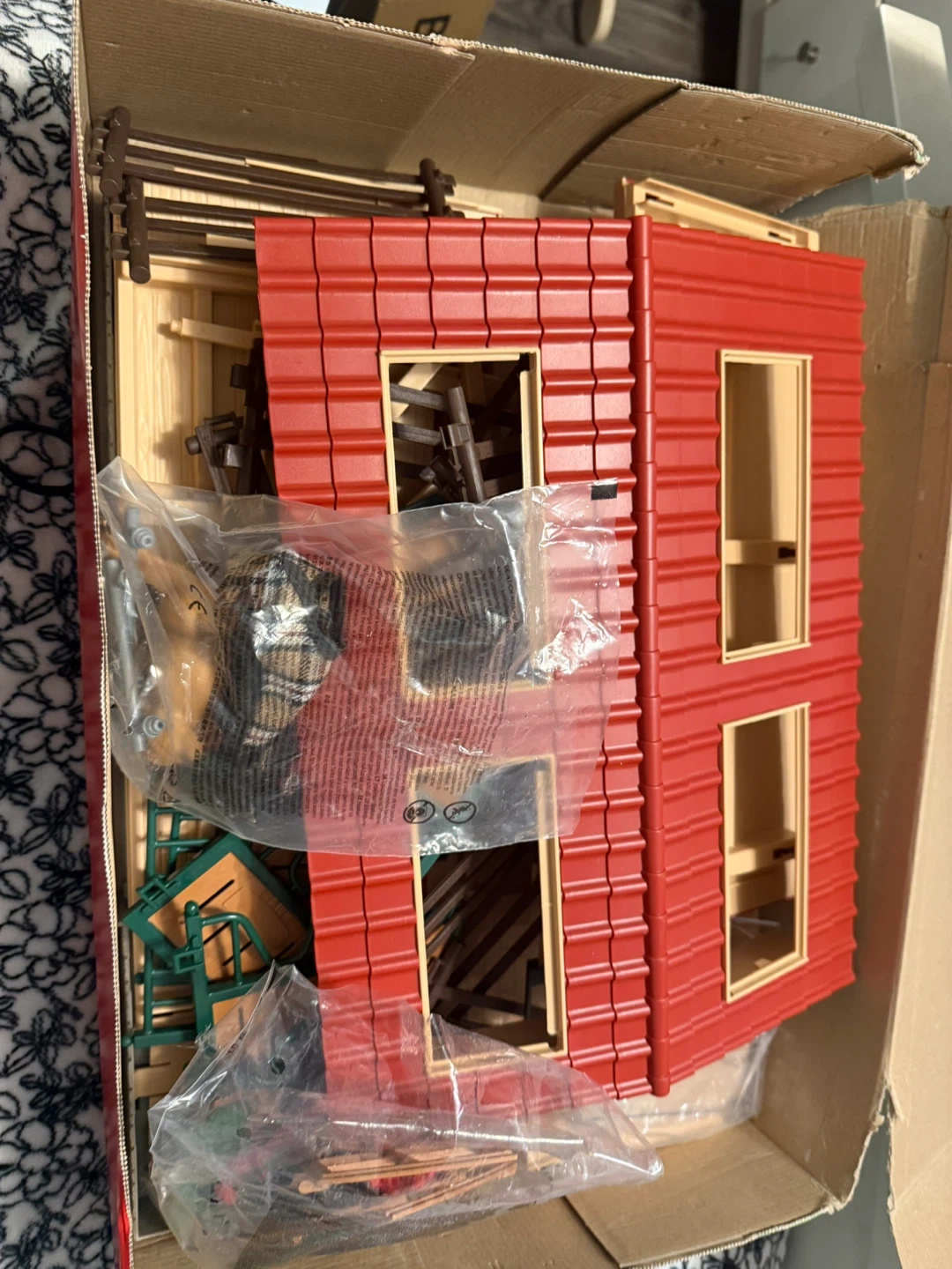 Schleich Farm World Horse Stable Playset 96 pcs - photo 5
