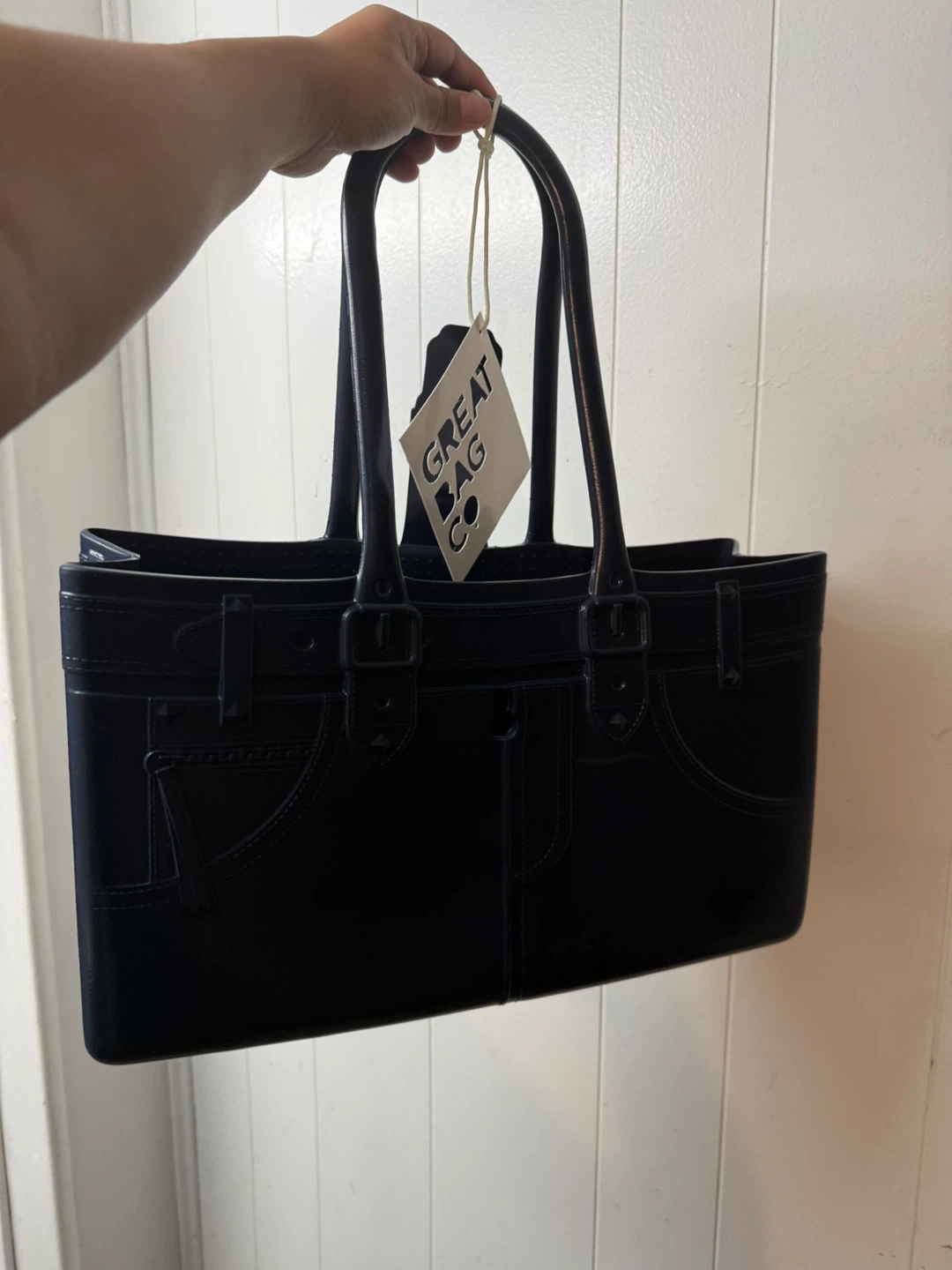 Great Bag Co. Black Tote Bag