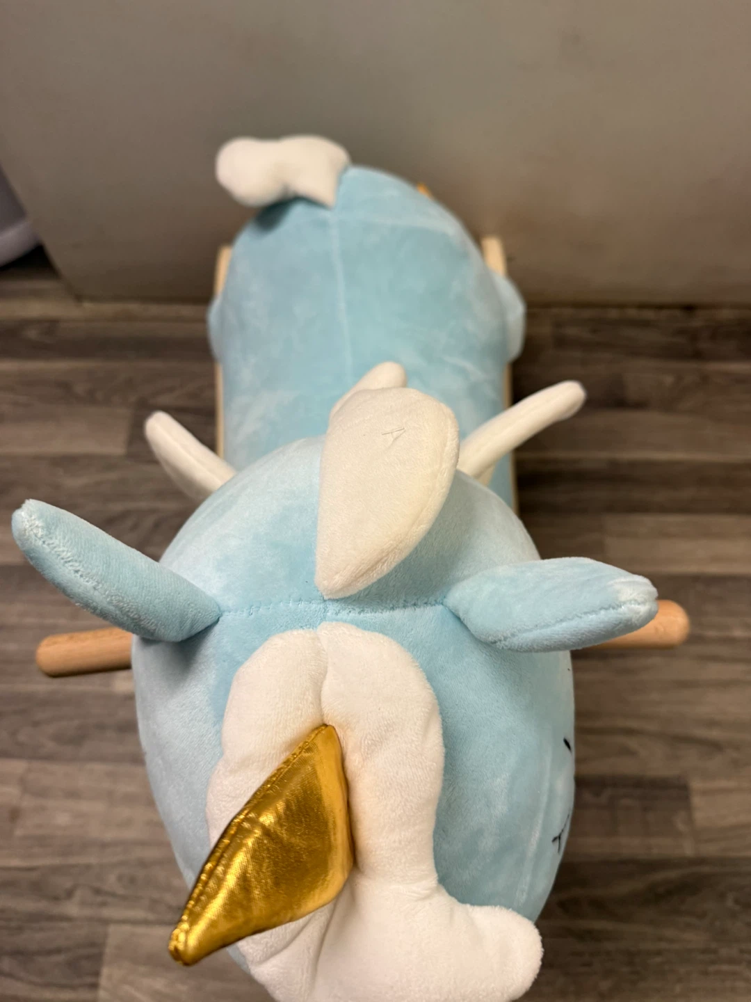 Plush Unicorn Rocking Horse - photo 3