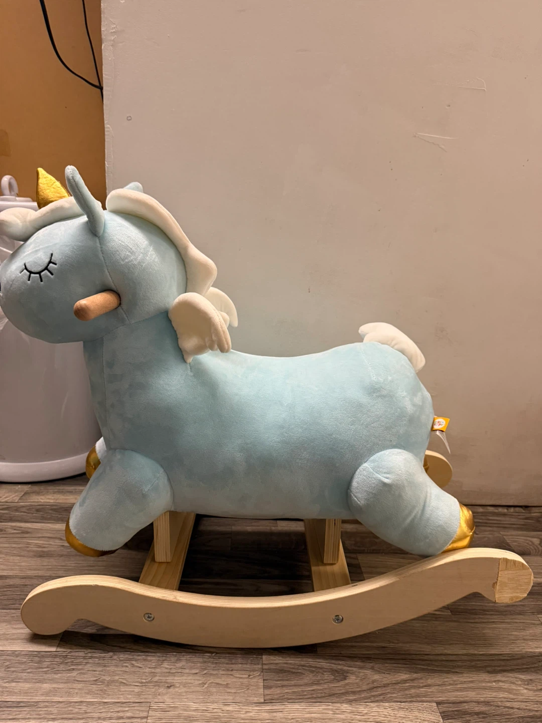 Plush Unicorn Rocking Horse - photo 4