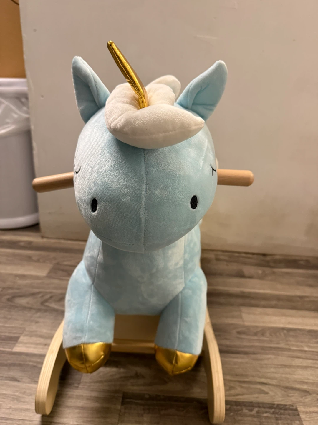 Plush Unicorn Rocking Horse - photo 2
