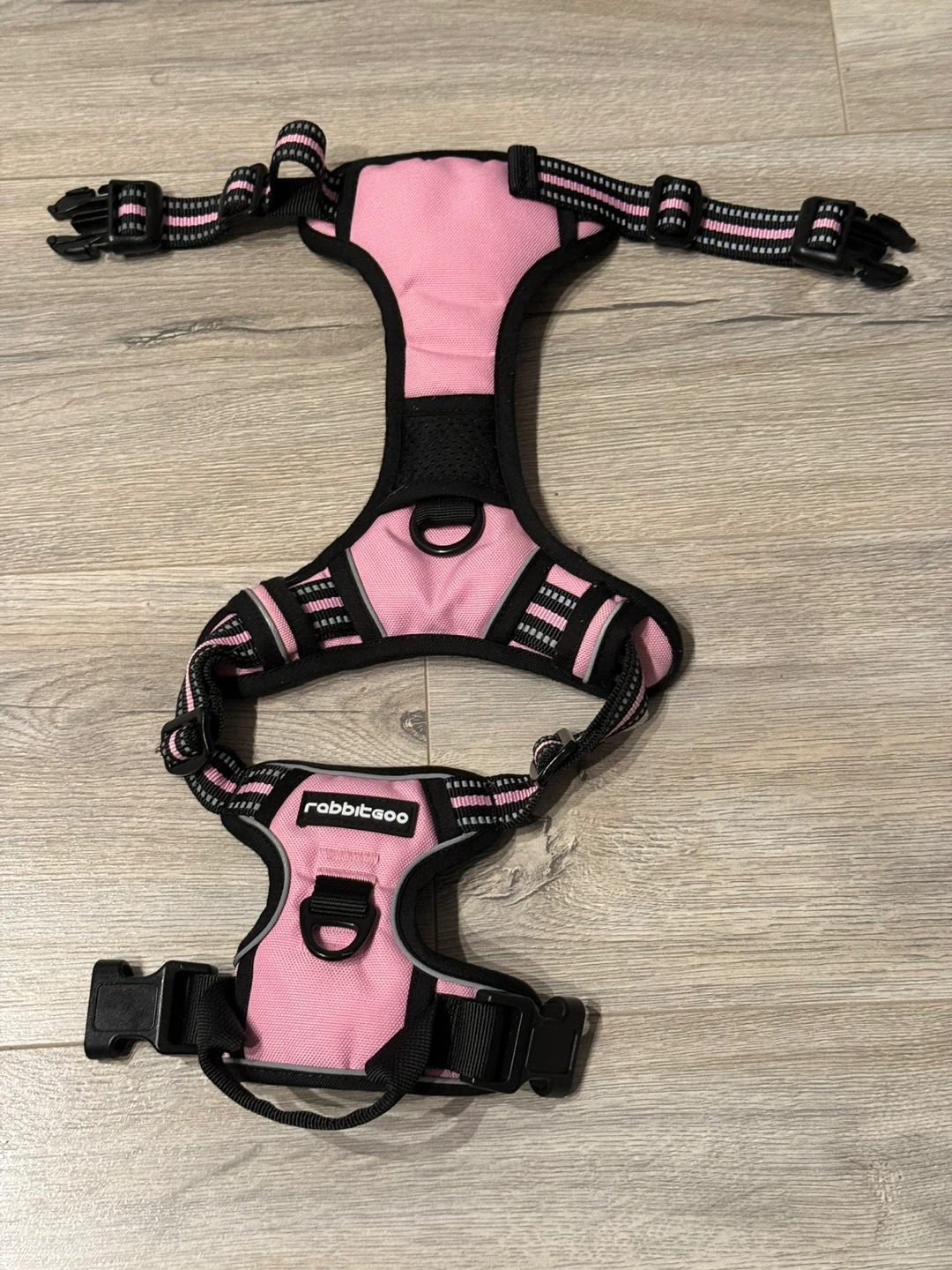 Rabbitgoo Dog Harness - Pink medium