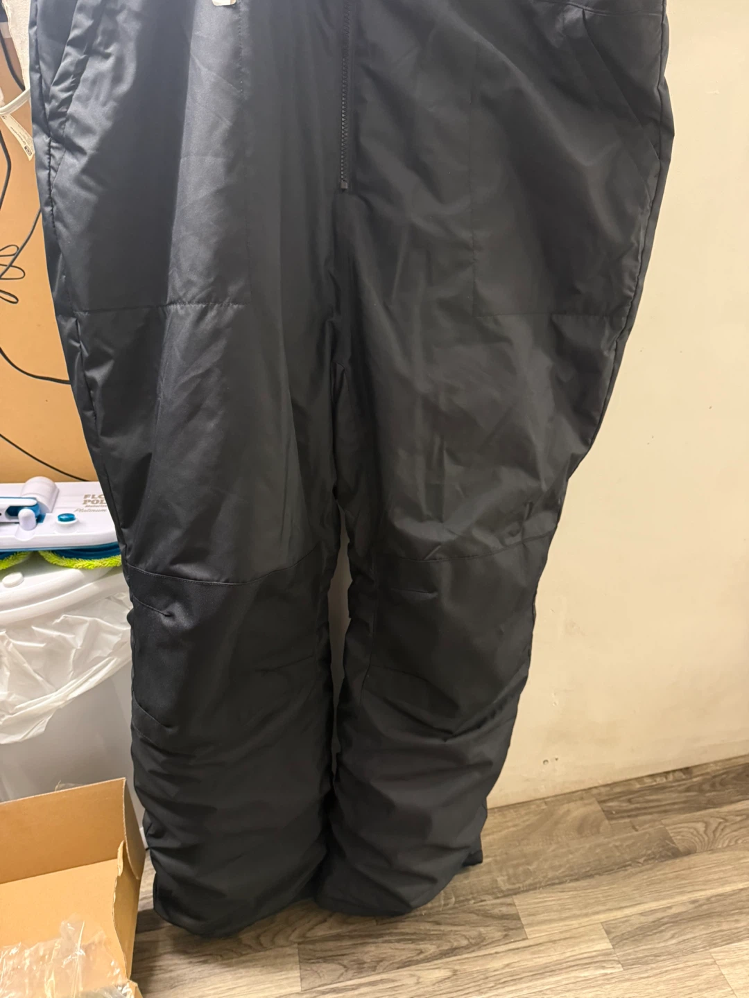 All in Motion Black Water Resistant Snow Bib Overalls - photo 2