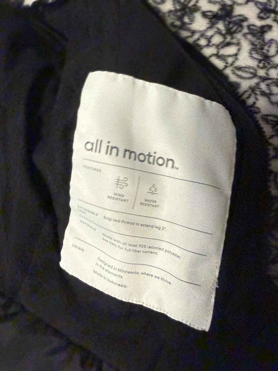 All in Motion Black Water Resistant Snow Bib Overalls - photo 3