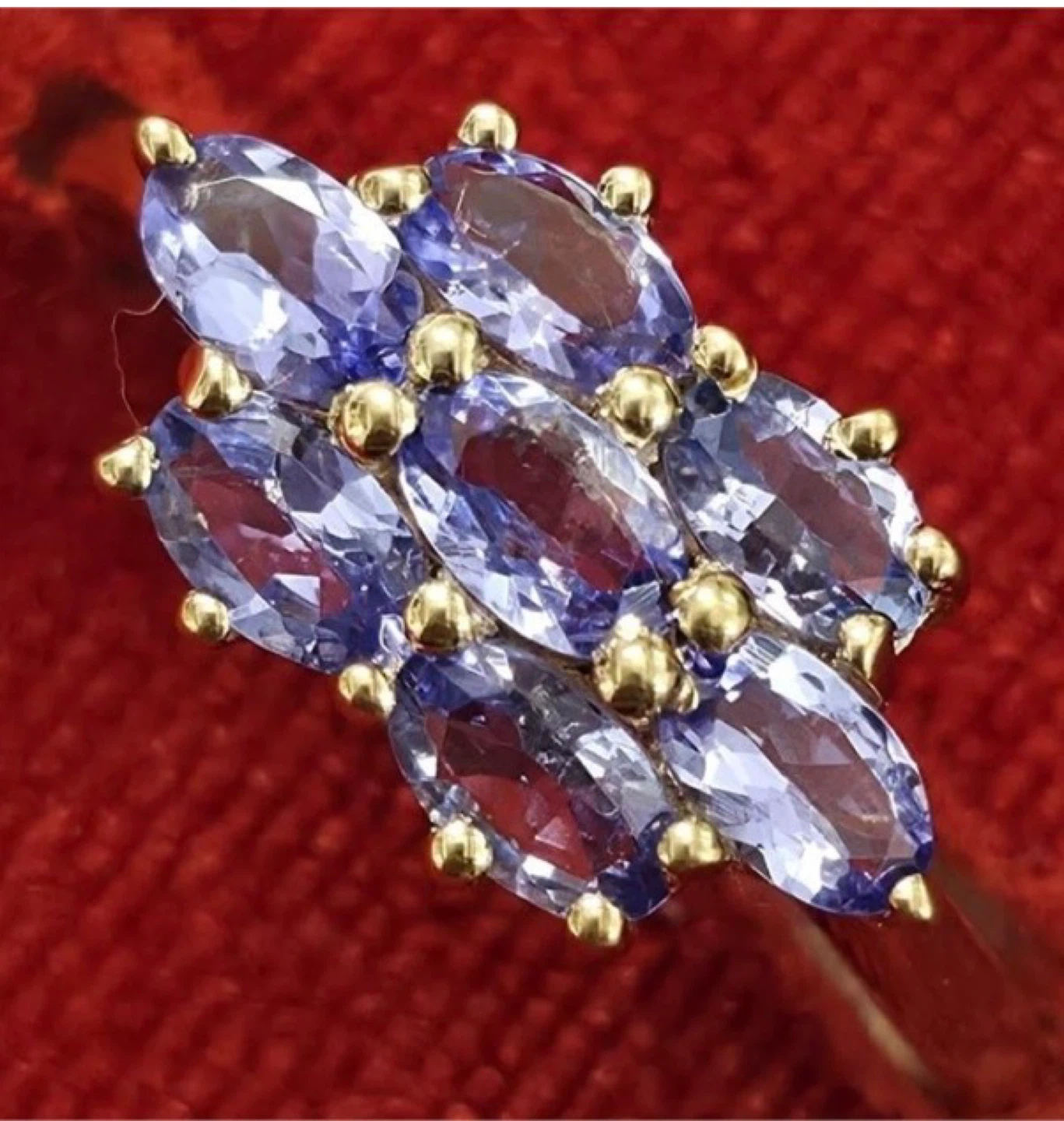 Sterling Silver Tanzanite Ring
