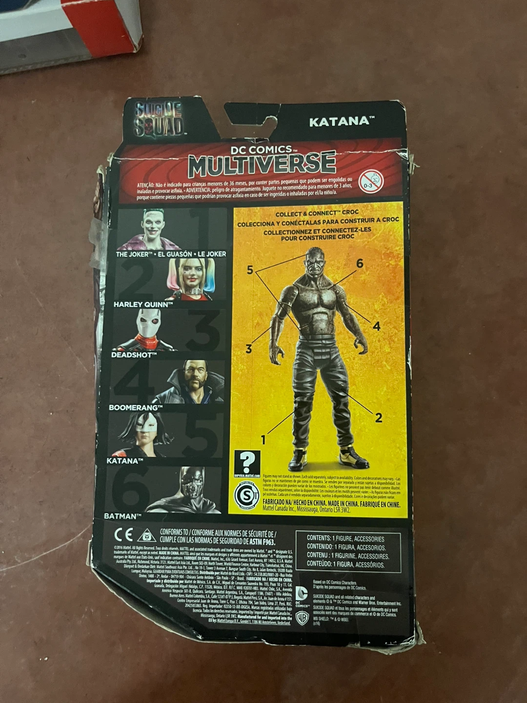 DC Comics Multiverse Suicide Squad Katana Action Figure - photo 2