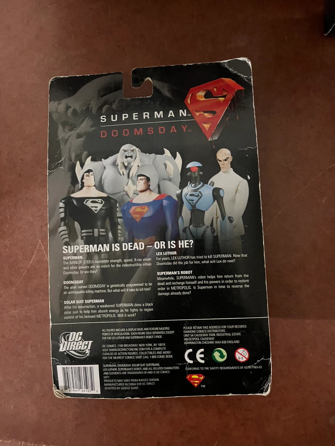 DC Direct Superman Doomsday Action Figure - photo 2
