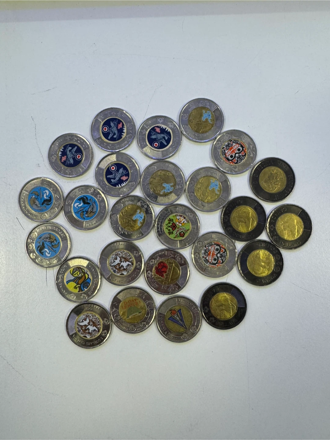 Roll of Coloured/Collectable Toonies ($2)