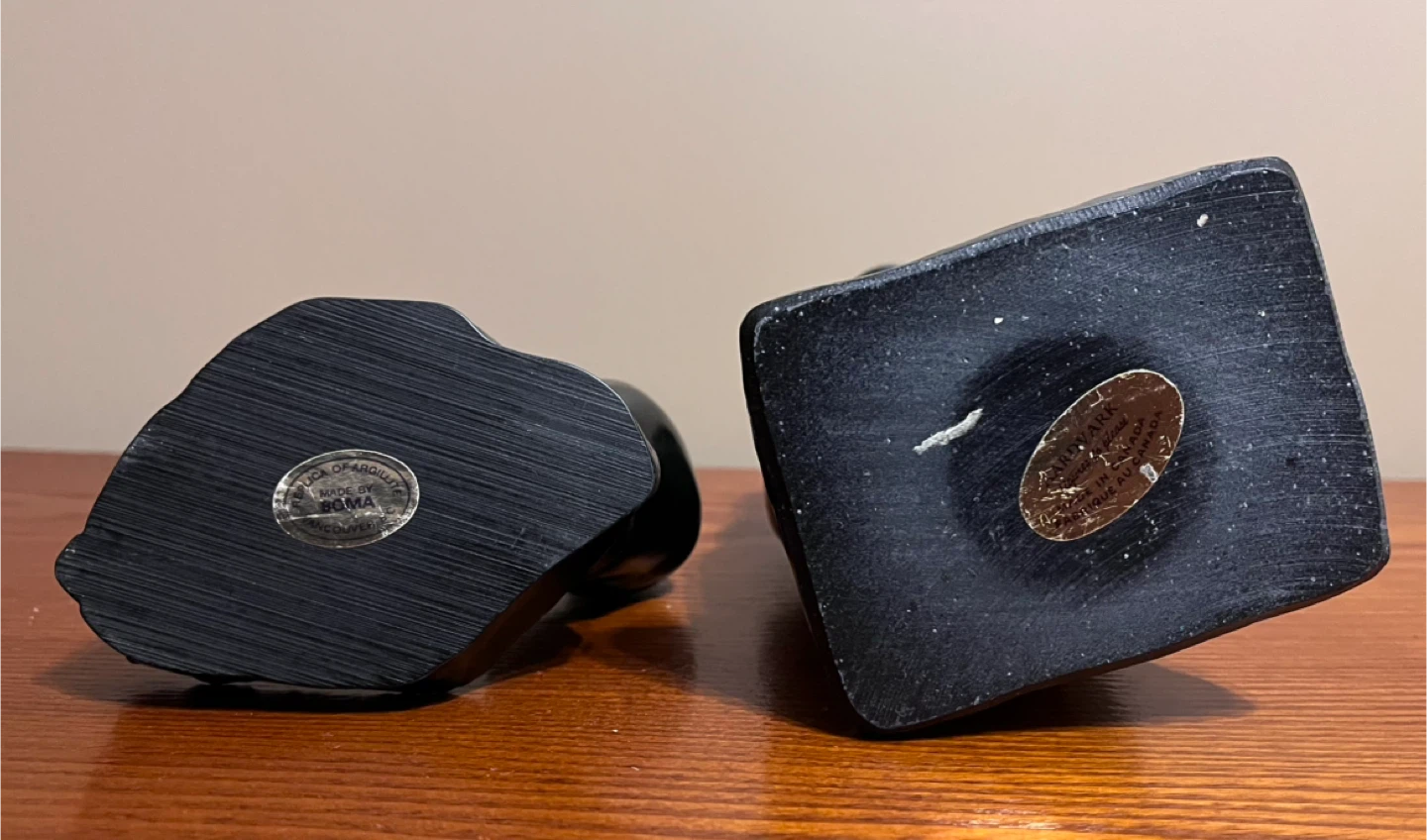 VINTAGE INUIT SEAL HUNTER & SOAPSTONE STATUE - photo 2