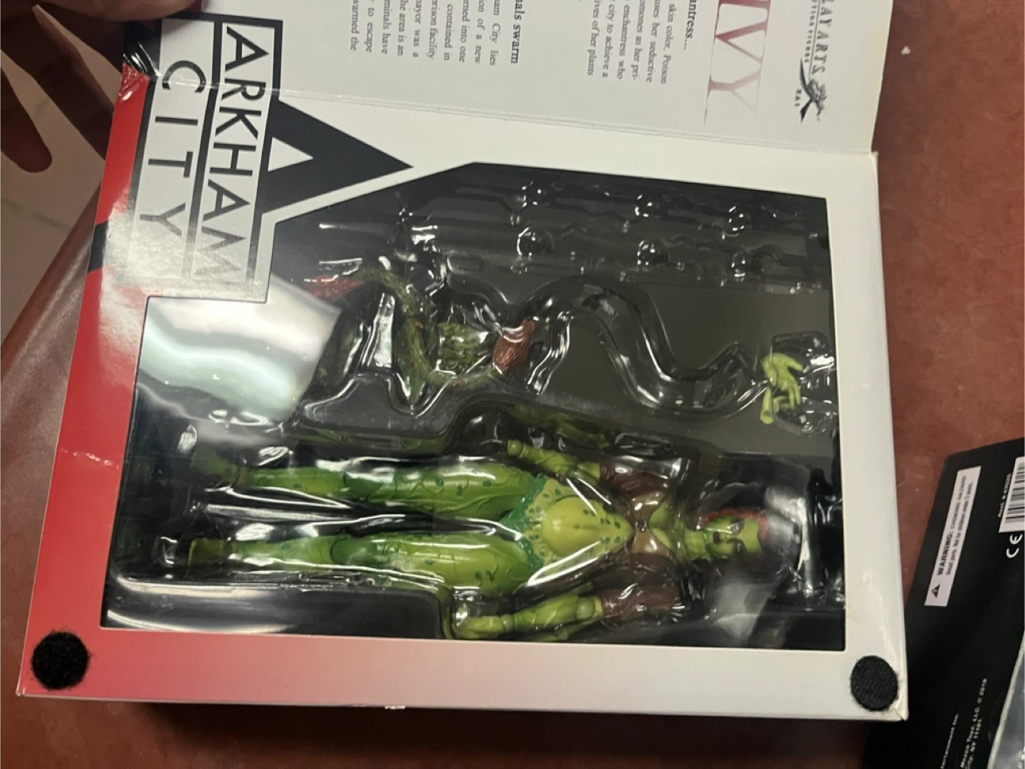 Play Arts Kai Batman Arkham City Poison Ivy Action Figure - photo 2