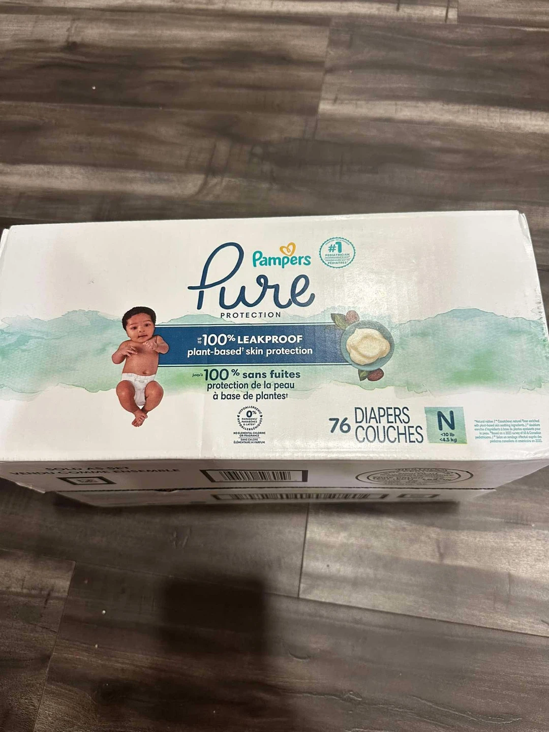 Huggies Little Snugglers Diapers - Size Newborn (76+31 Count)