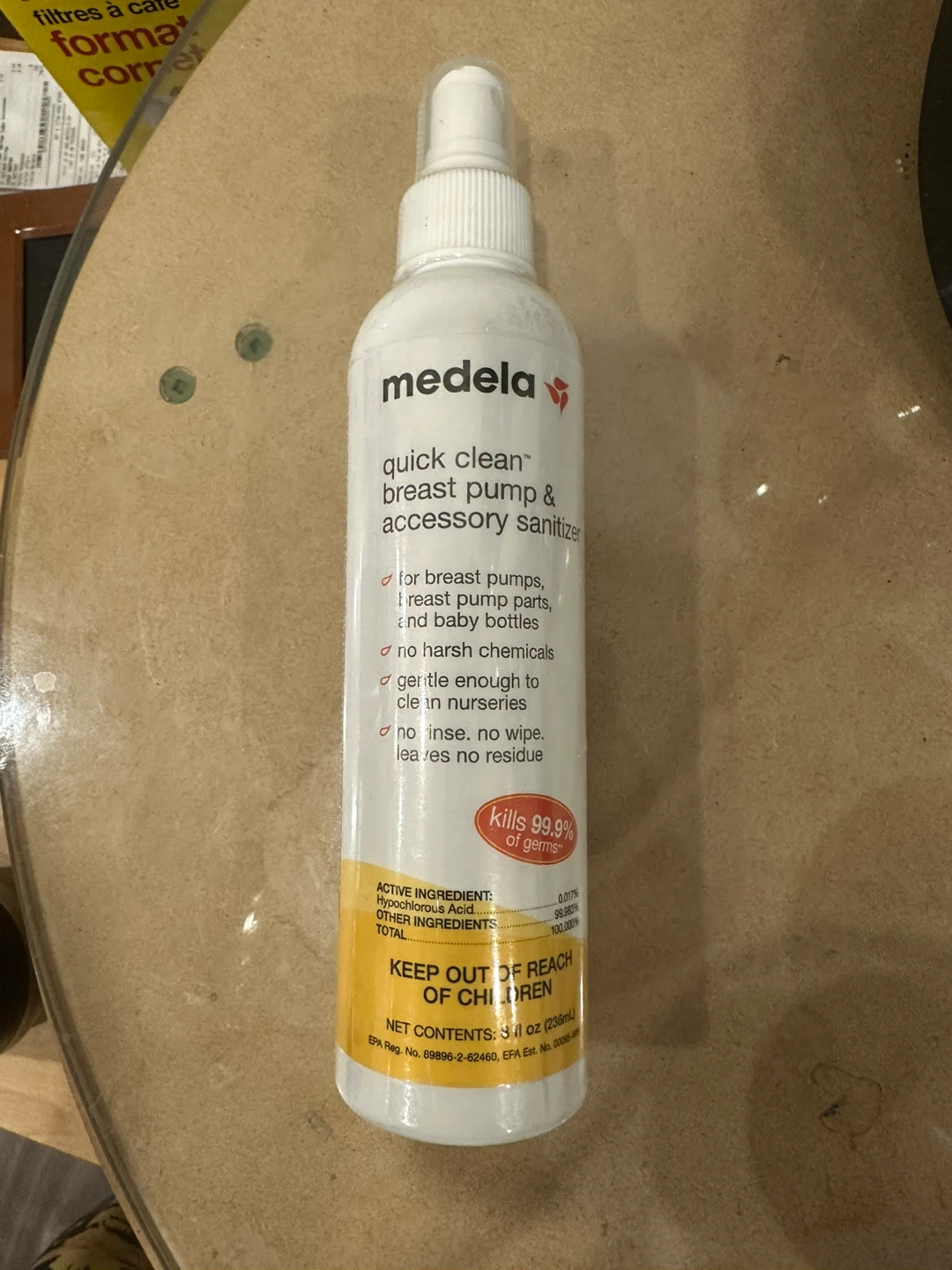 Medela Quick Clean Breast Pump & Accessory Sanitizer Spray 200ml