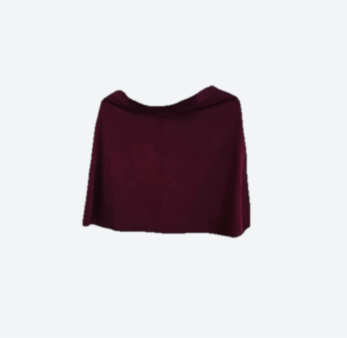 Maroon Skirt with Zipper Details - photo 2