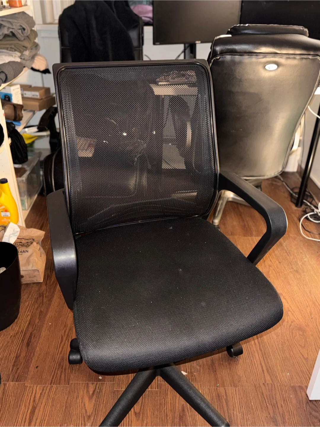 Black Mesh Office Chair - photo 5