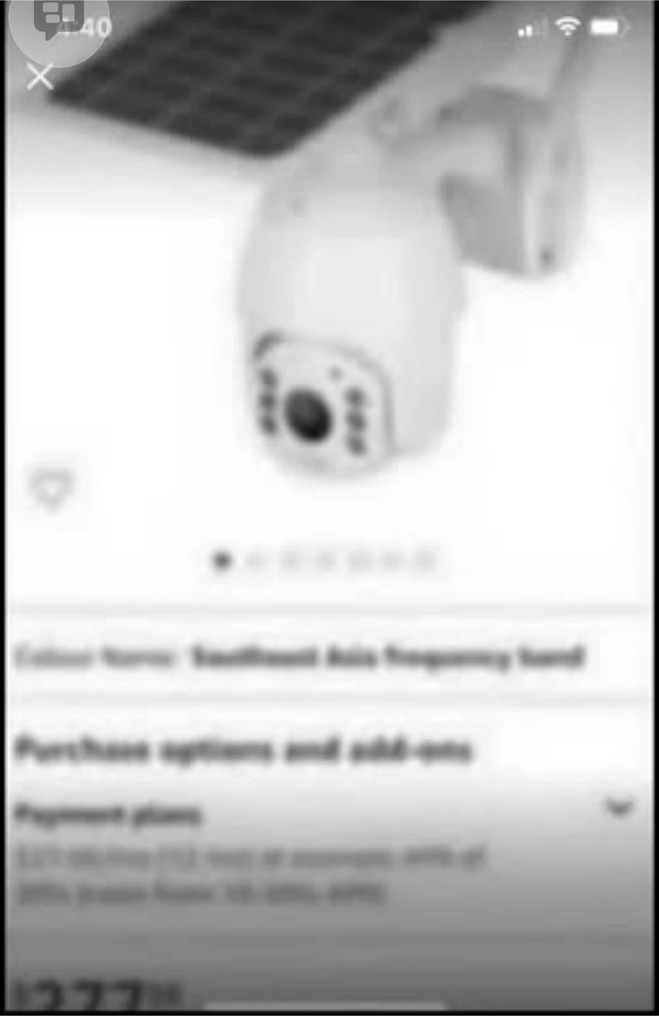 Solar Powered Security Camera with PIR Detection - photo 2