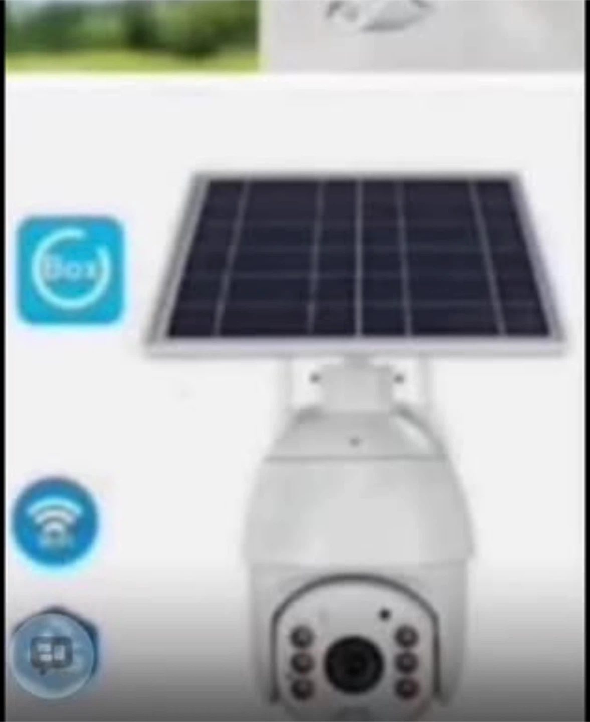 Solar Powered Security Camera with PIR Detection