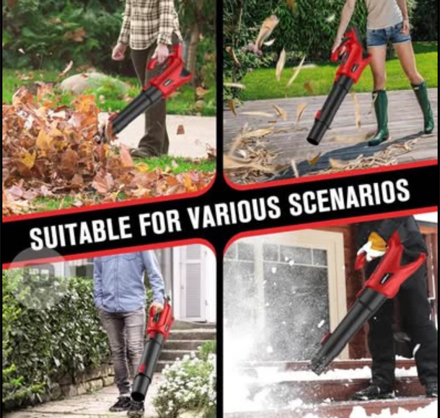 Compatible Milwaukee M18 Cordless Electric Leaf Blower