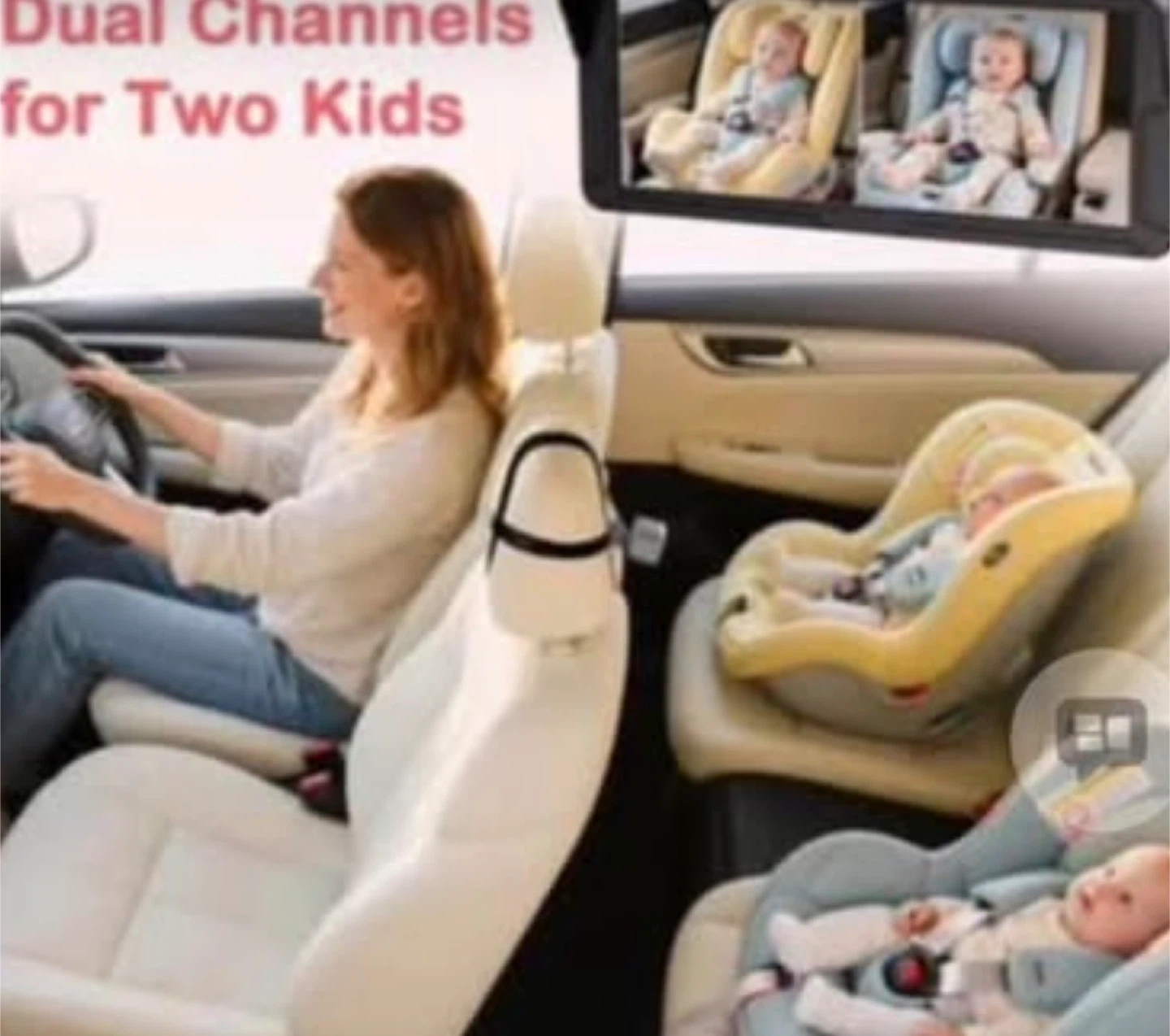 Car Baby Monitor with 6.9" HD Screen - photo 3
