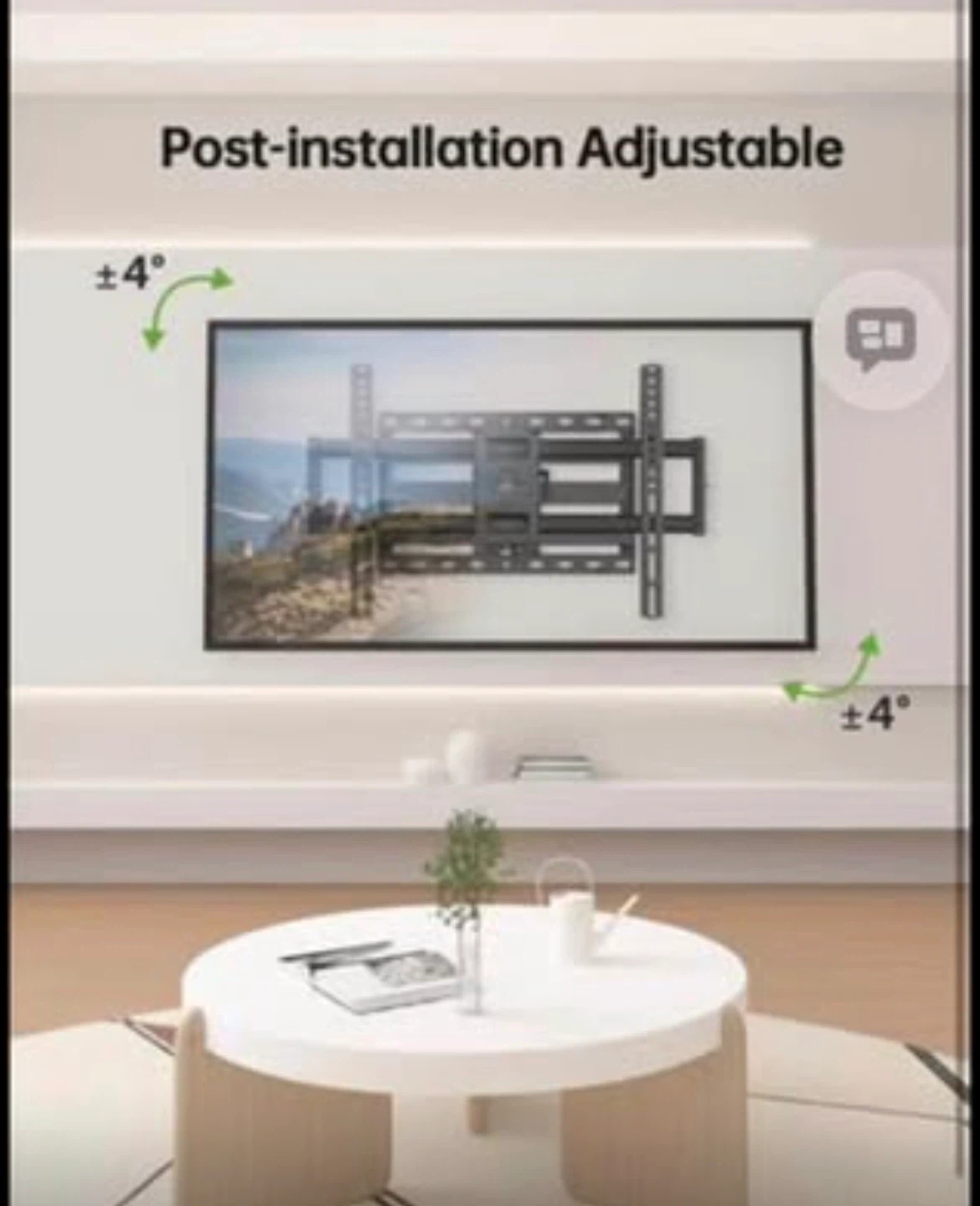 Articulating TV Wall Mount - Swivel, Tilt, Extend - photo 5