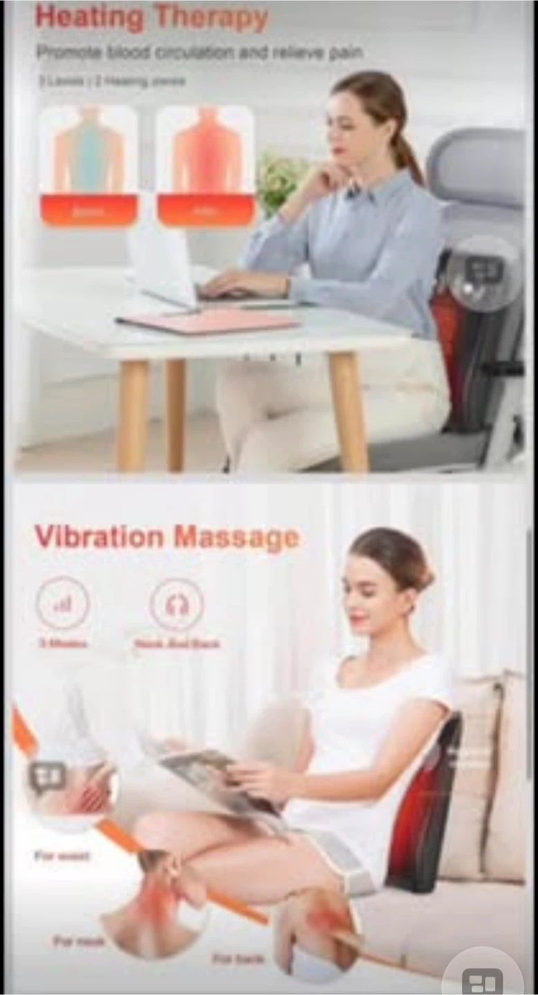Shiatsu Massage Pillow with Heat - photo 3