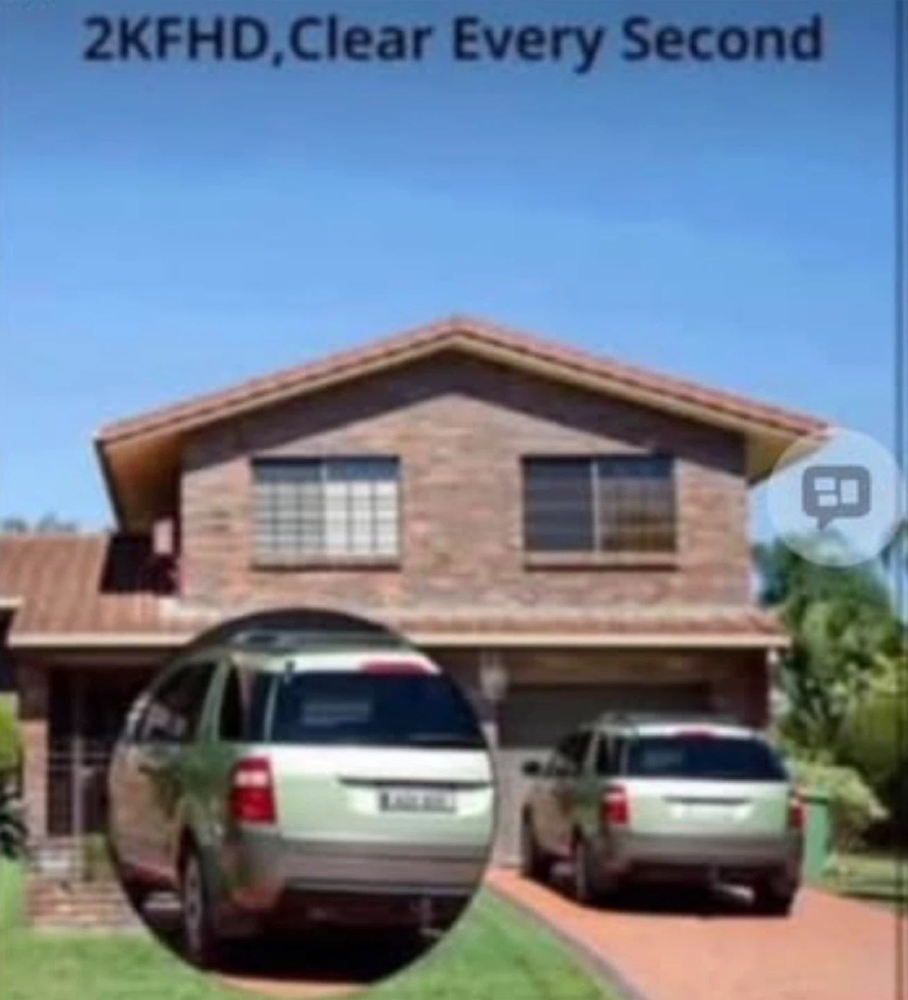 Bolykeep 2K Security Camera with Two-Way Audio - photo 2