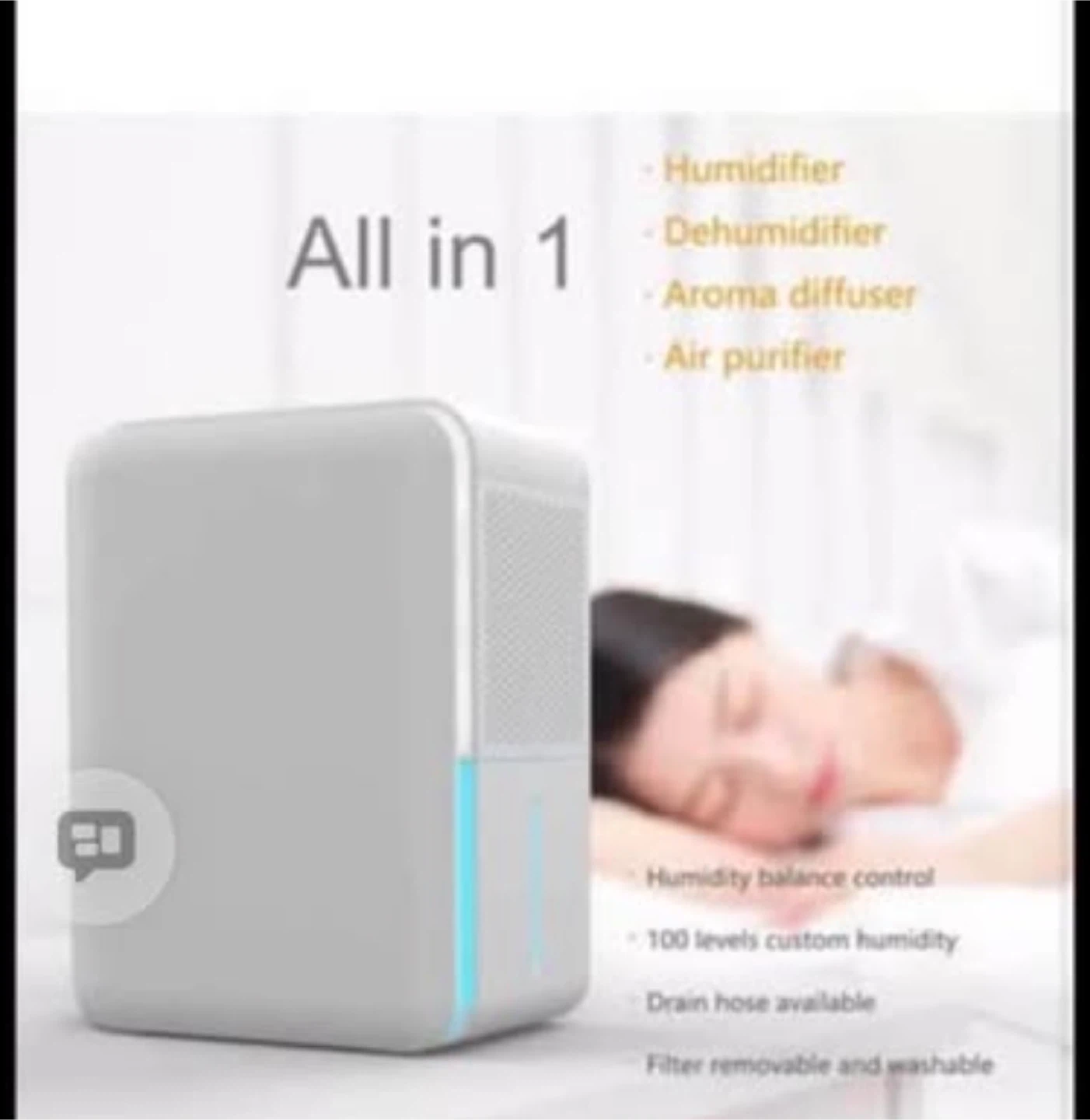 3 in 1 Humidifier, Dehumidifier, Aroma Diffuser, Air Purifier - photo 4