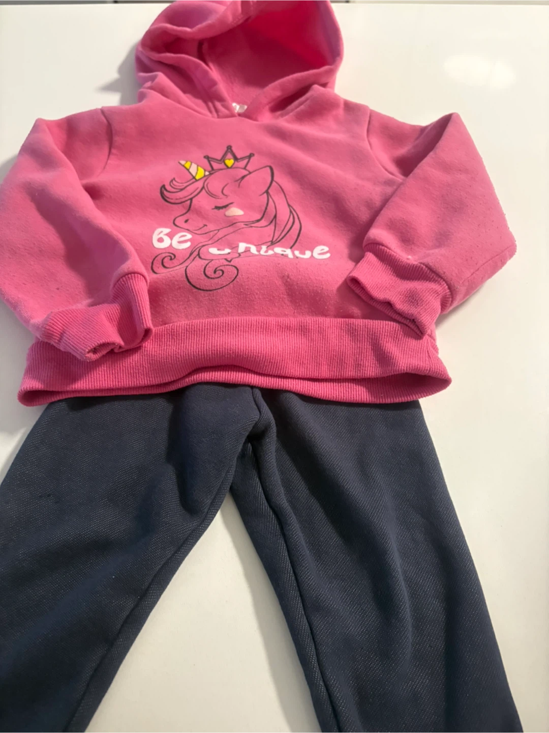 Ensemble Rose et Bleu "Monkey Bars" - Unisexe (2-3 ans)