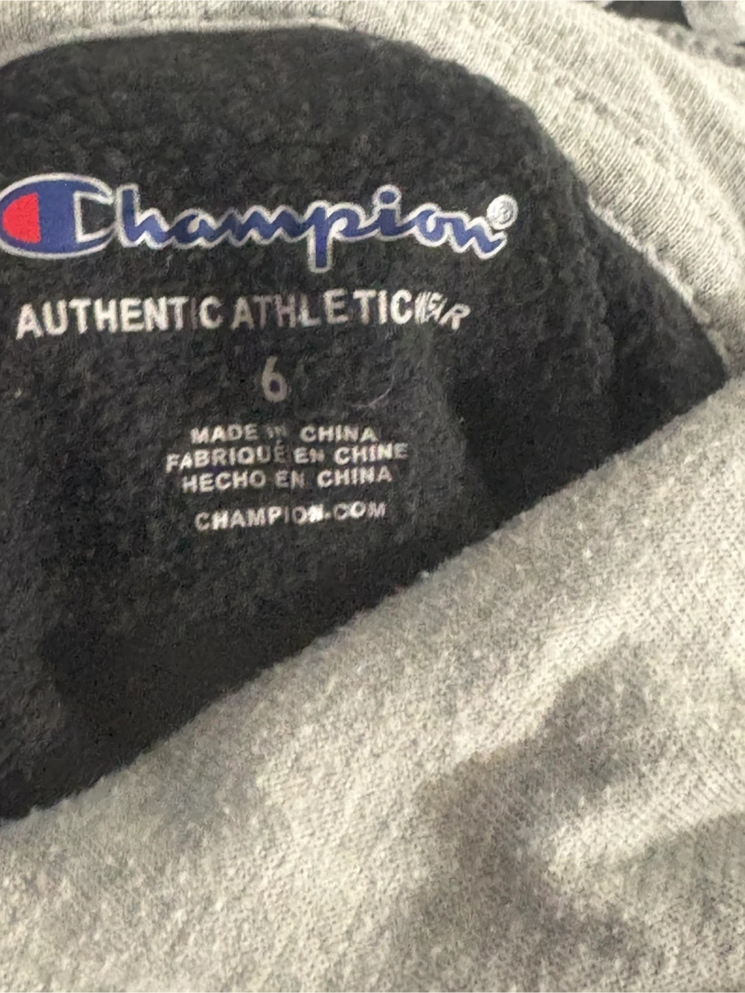 Chandail à capuchon Champion pour enfant, taille 6 - photo 4