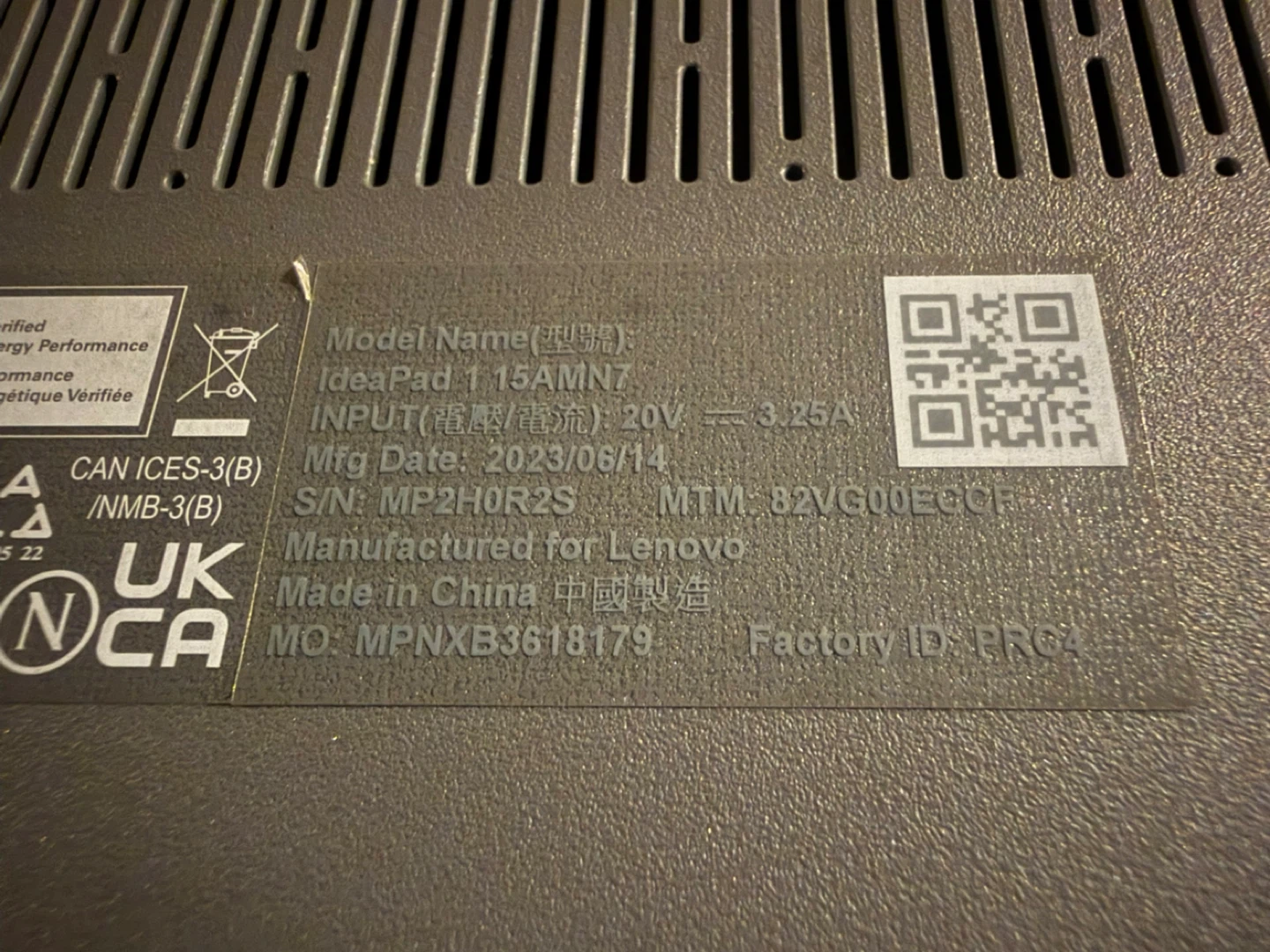 Lenovo IdeaPad 1 15AMN7 Laptop - photo 4
