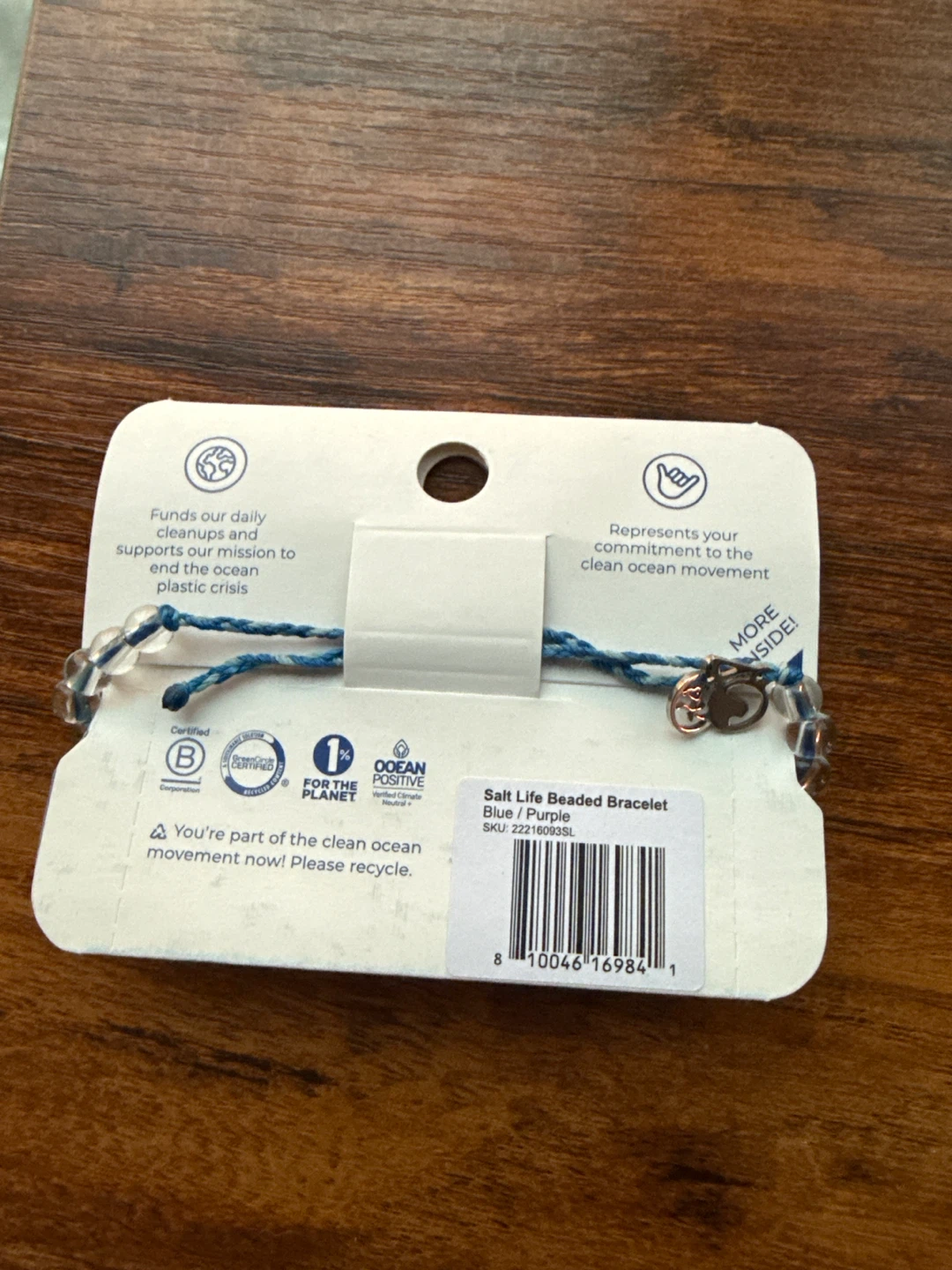 4ocean Salt Life Beaded Bracelet