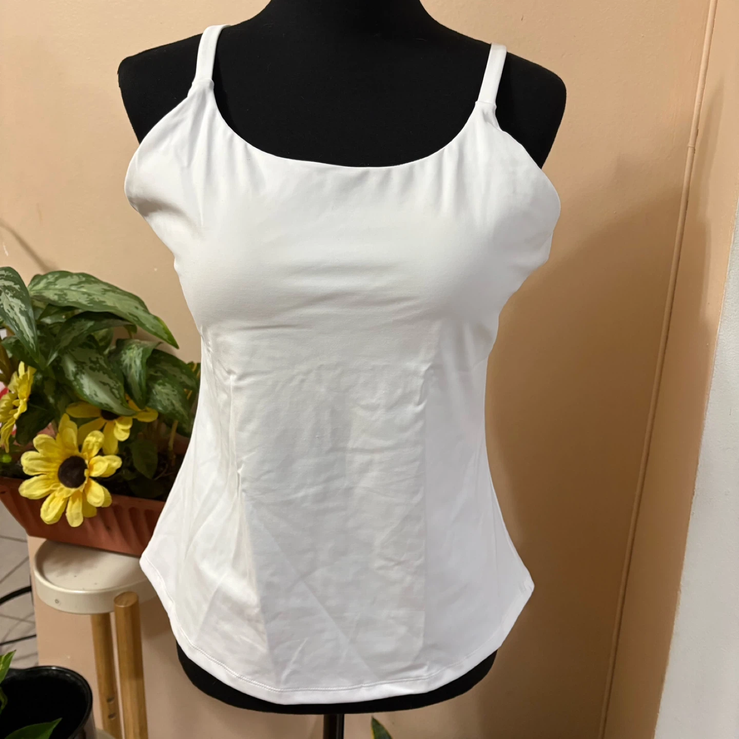 White Tank Top - XXL