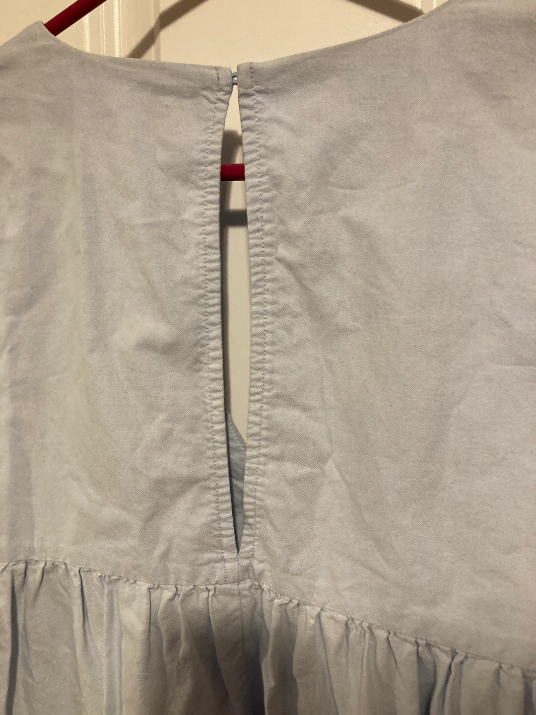 Sunday Best Light Blue Babydoll Dress Size L - photo 2