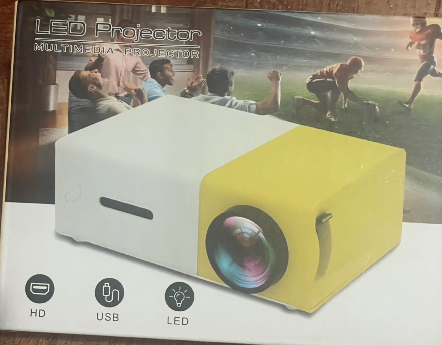 LED Multimedia Projector