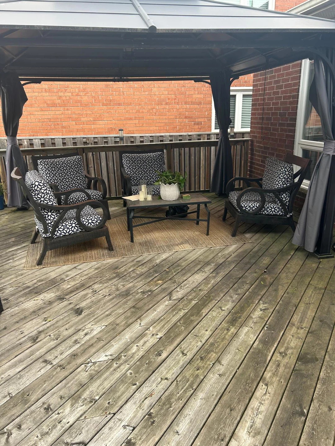 Outdoor Patio Furniture Set with Chairs, Table, and Umbrella - photo 3