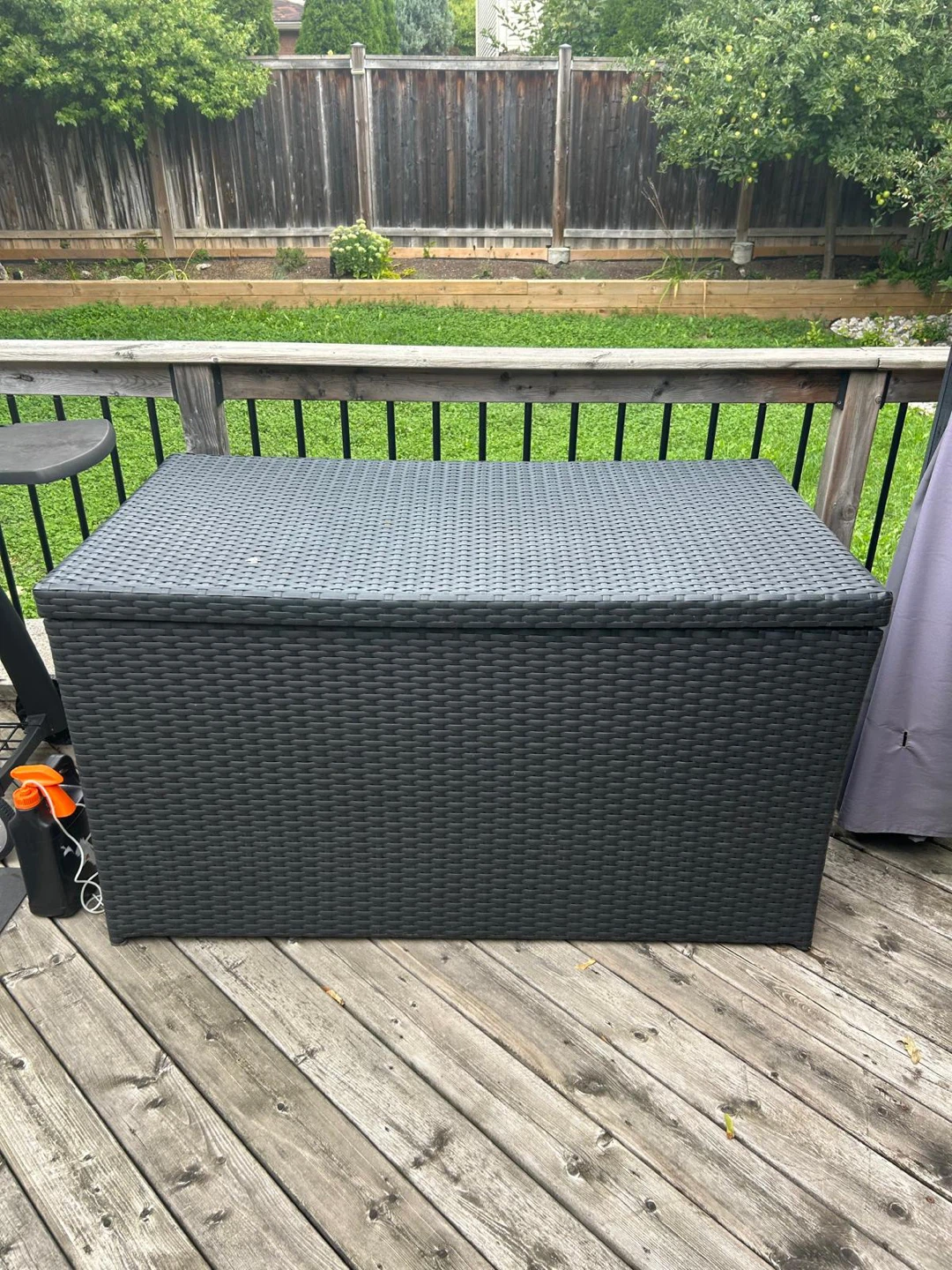 Outdoor Patio Furniture Set with Chairs, Table, and Umbrella - photo 5