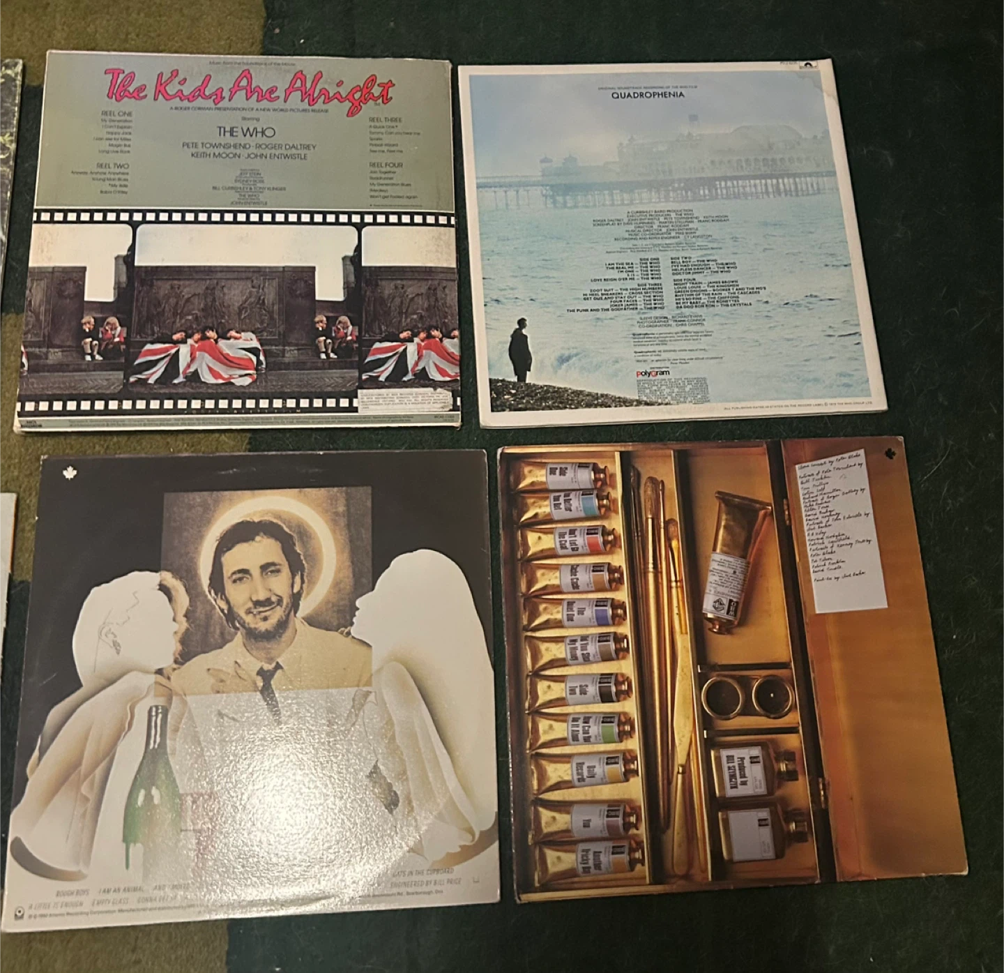Lot of 8 Pete Townshend solo and The Who Vinyl Record Collection - photo 5