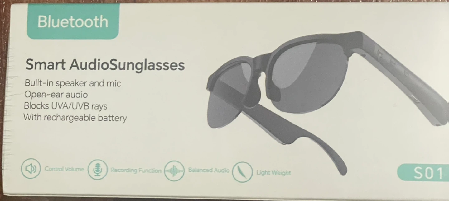 Smart Audio Sunglasses with Bluetooth