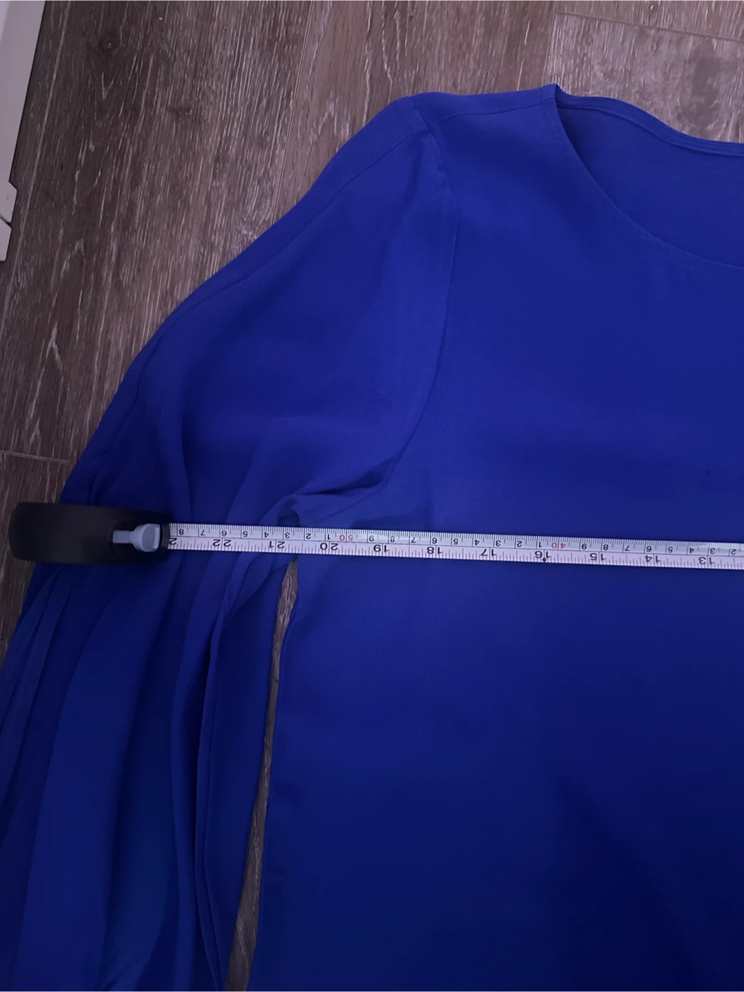 Eileen Fisher Blue Silk Blouse - photo 5