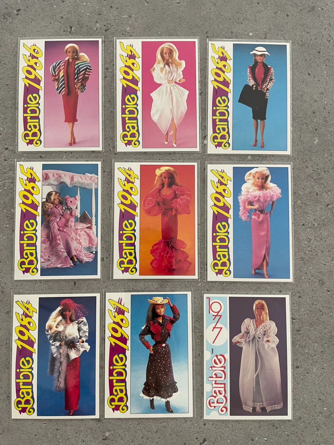1991 ACTION Panini BARBIE Trading Cards - photo 5