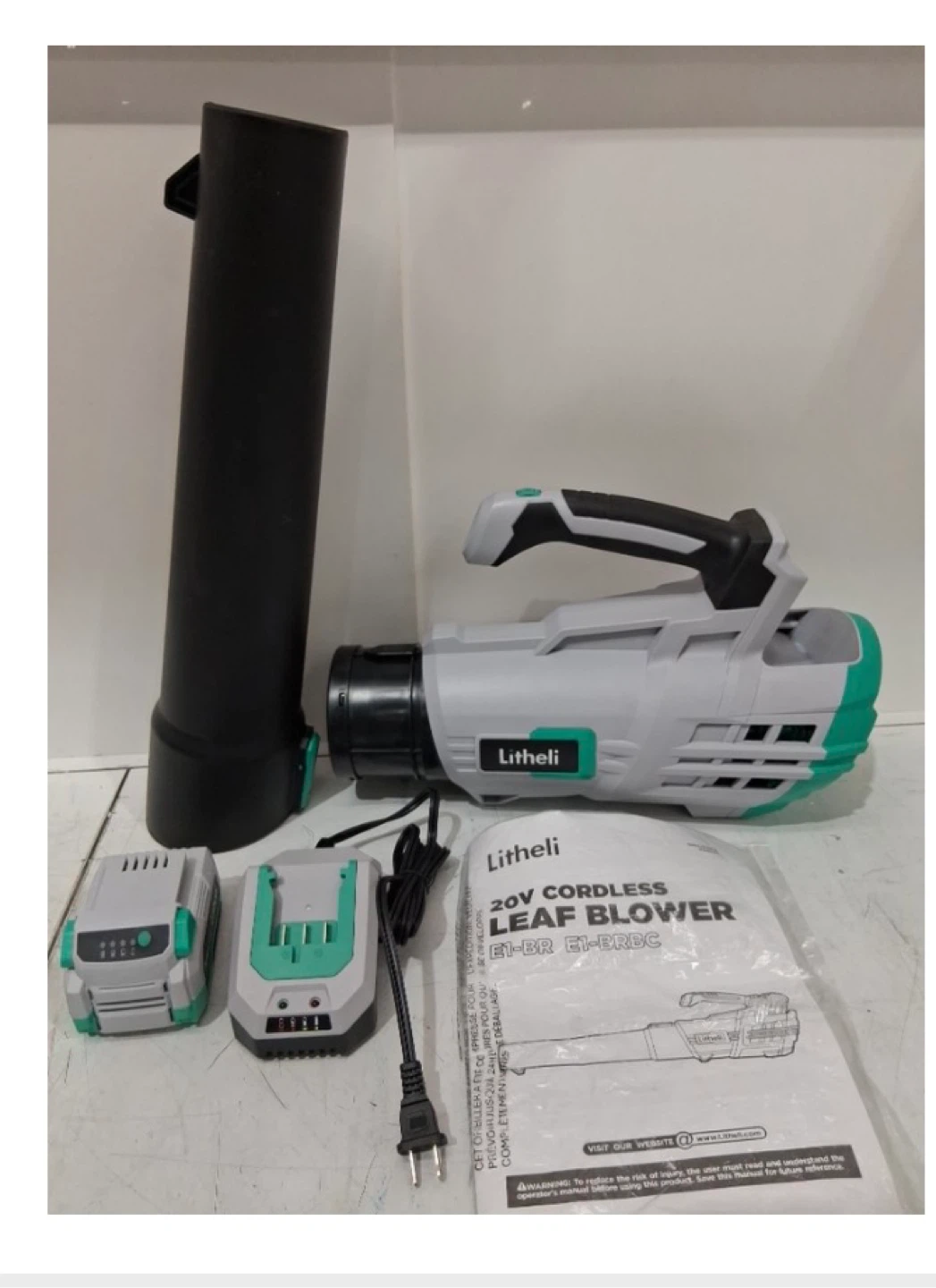 Litheli 20V Cordless Leaf Blower Kit - photo 3