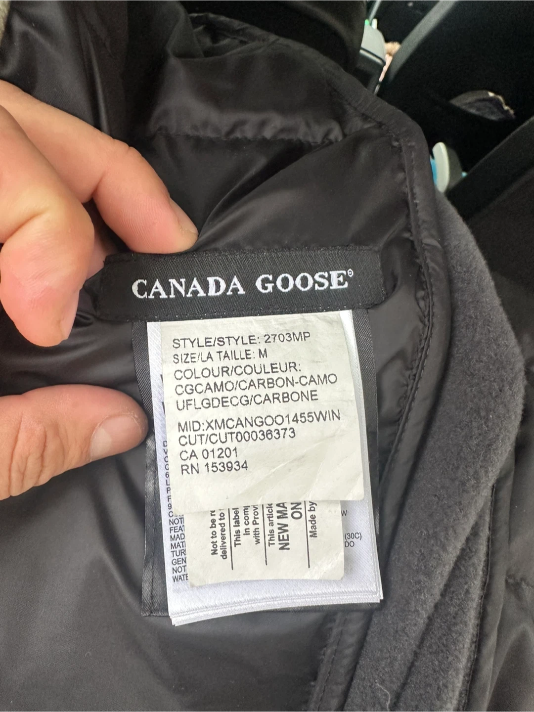 Canada Goose Camo Puffer Jacket - Size M - photo 5