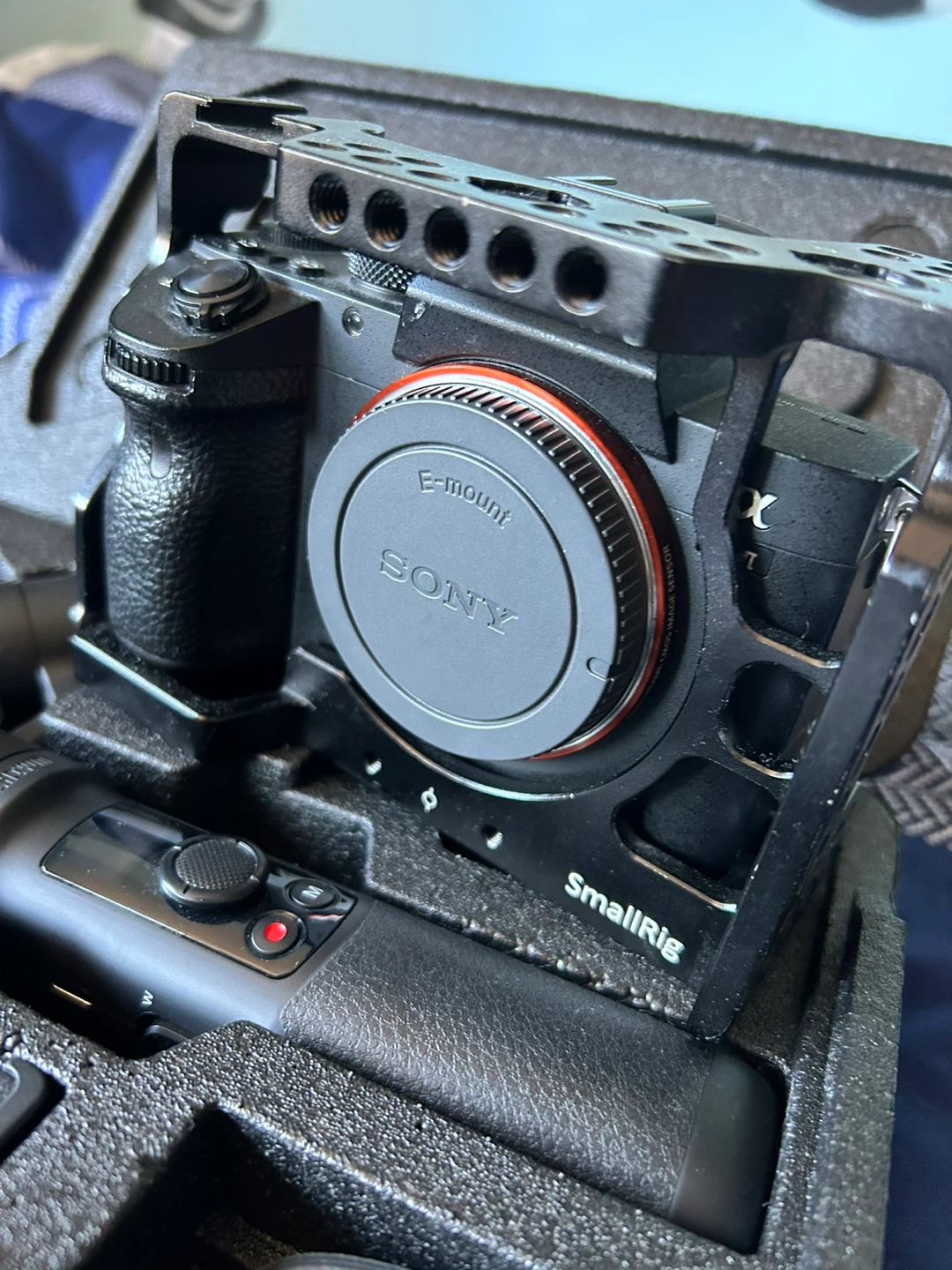 Sony A7iii+Zhiyun Crane M2 Gimbal+Small Rig+Strap - photo 2