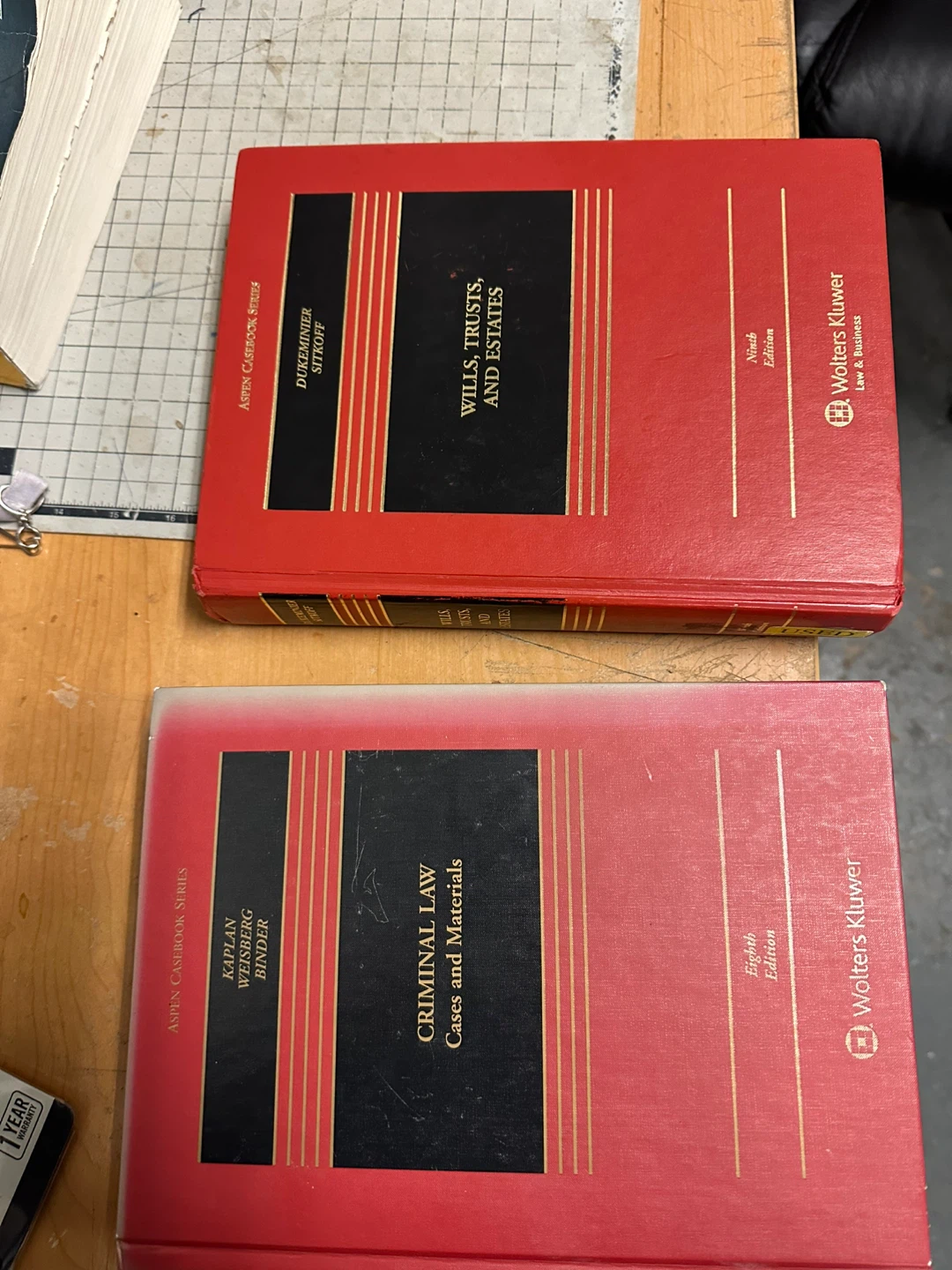 Law books
