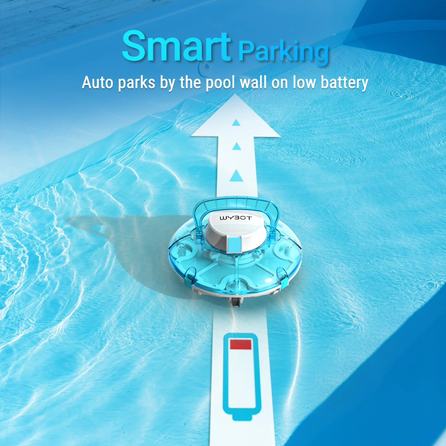 WYBOT Cordless Pool Cleaner Robot - photo 4
