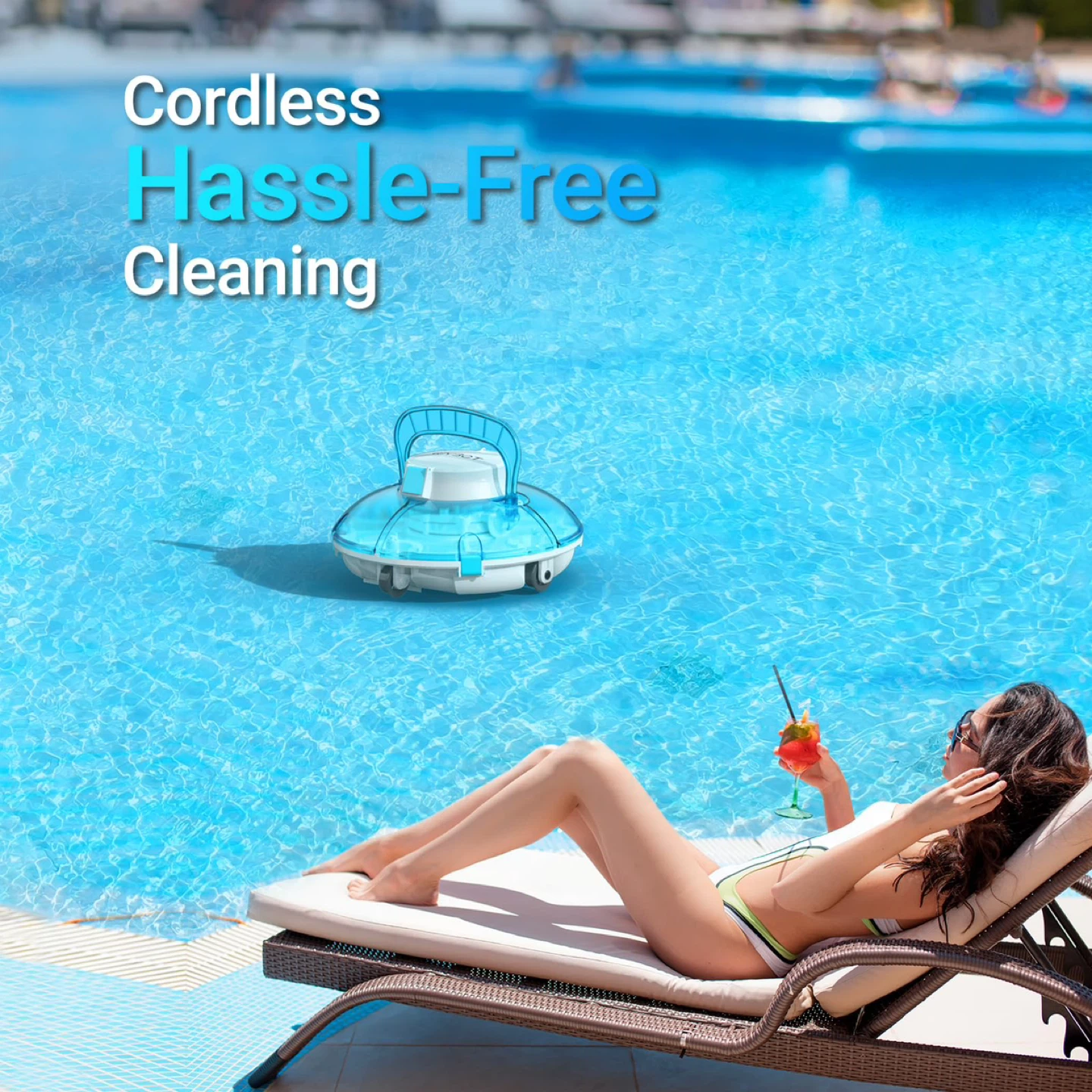 WYBOT Cordless Pool Cleaner Robot - photo 3