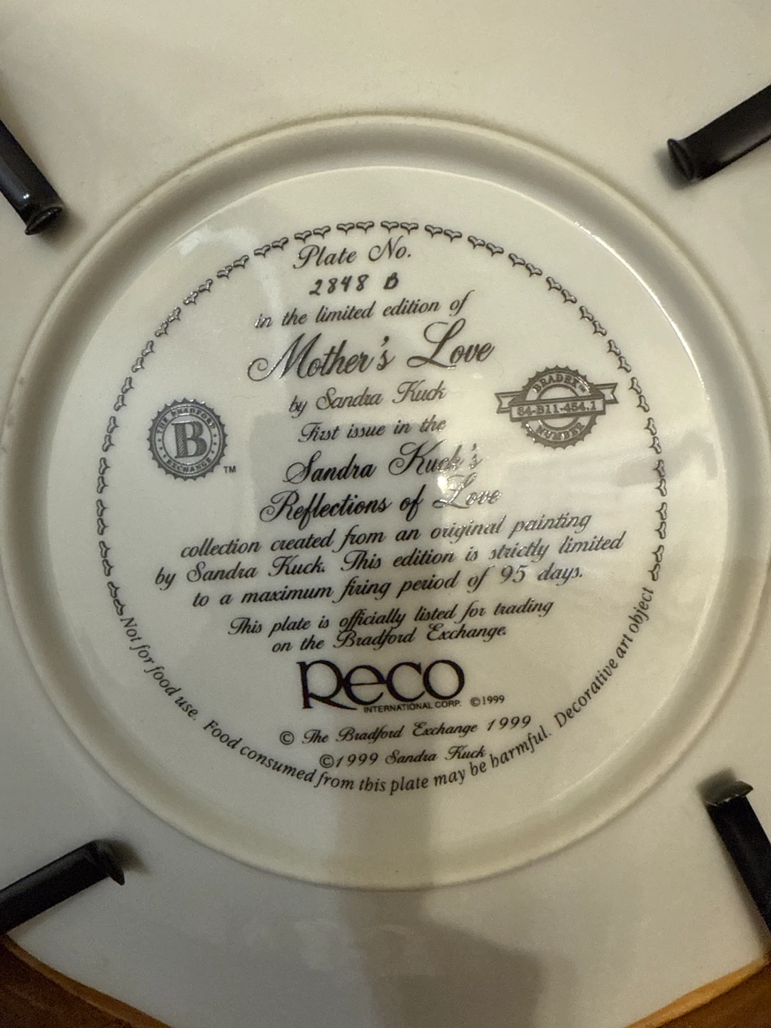 The Bradford Exchange Mother's Love Decorative Plate - photo 2