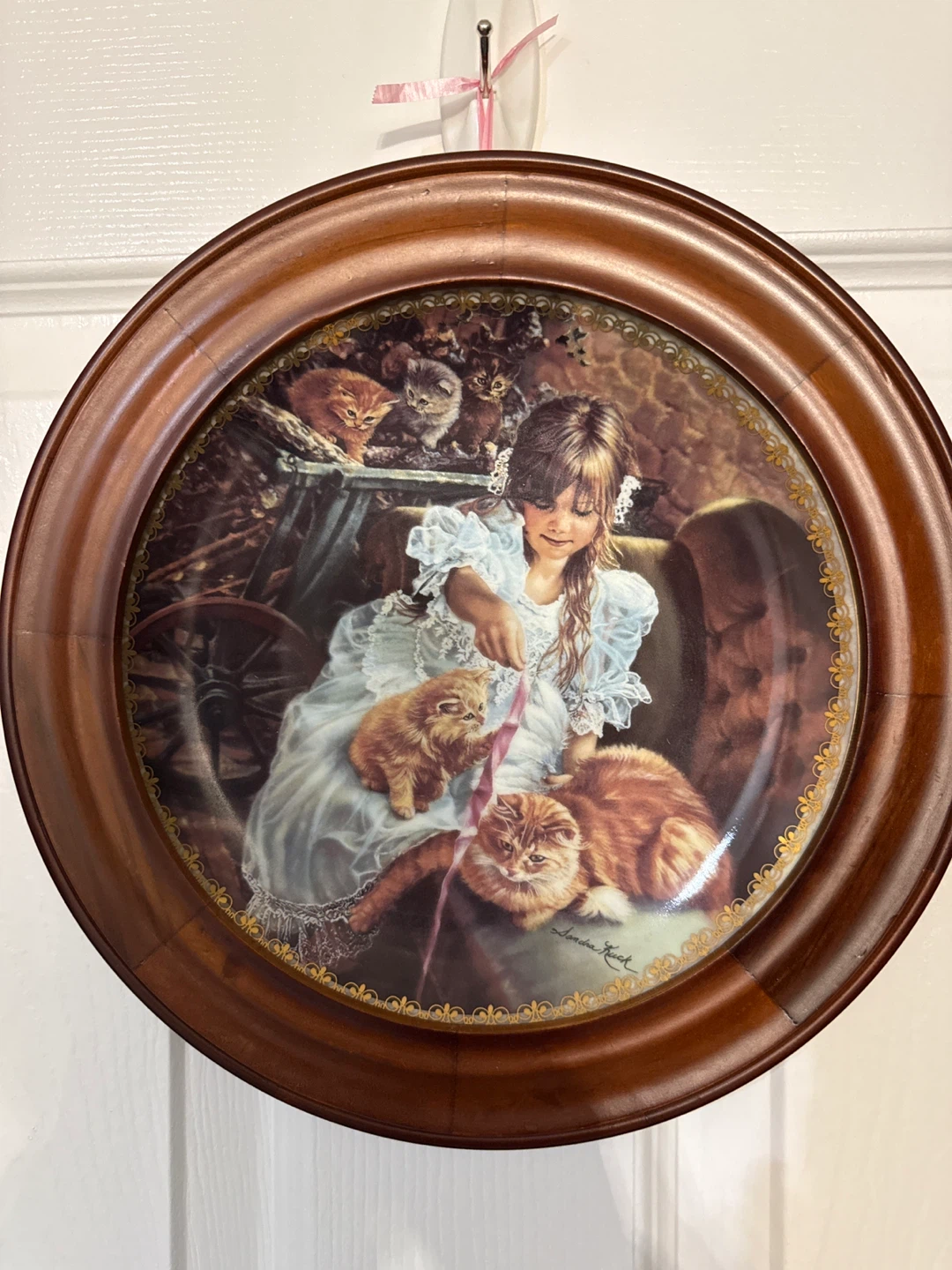 Sandra Kuck "Moments of Tenderness" Decorative Plate
