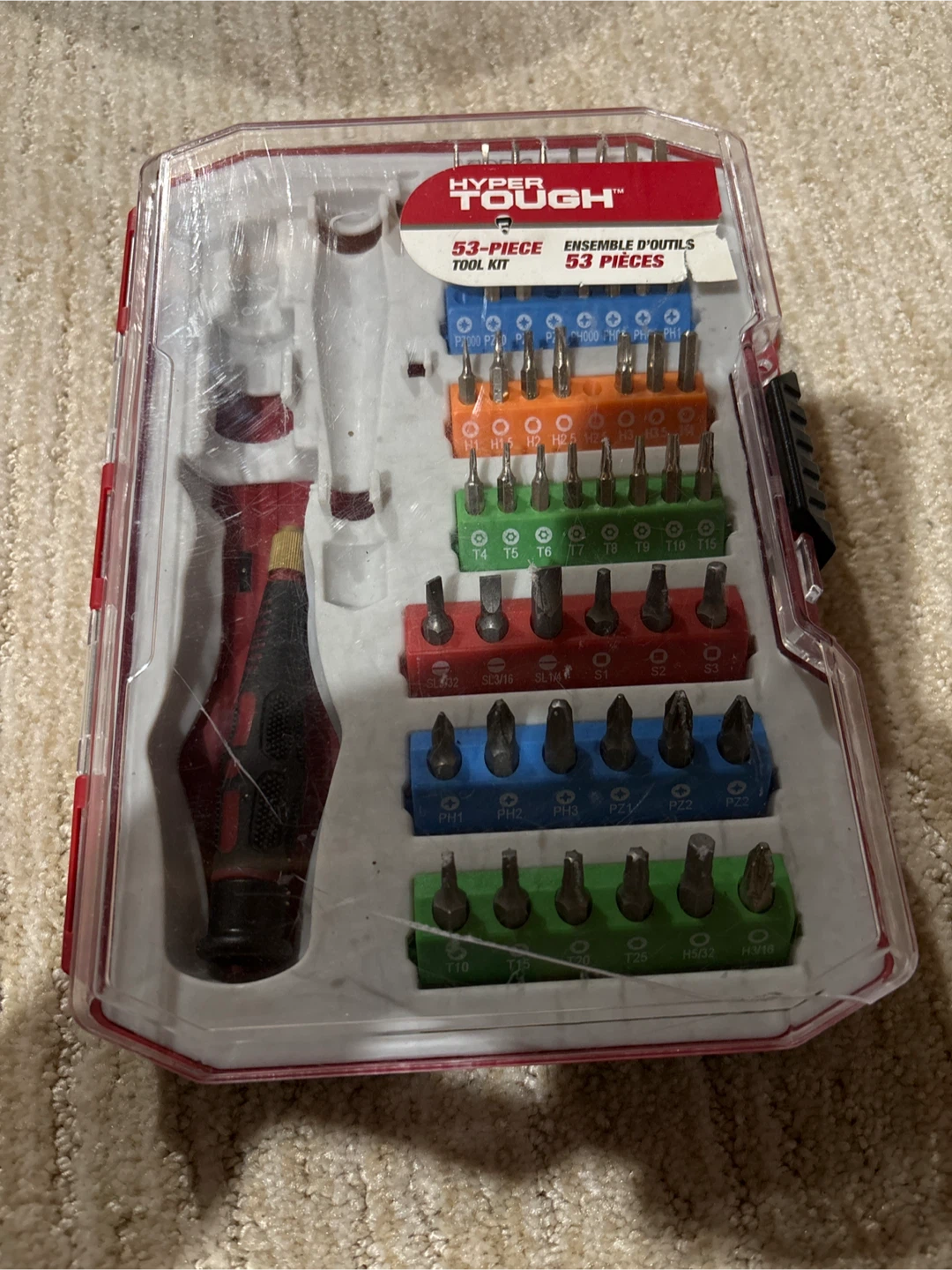 Hyper Tough 53-Piece Tool Kit