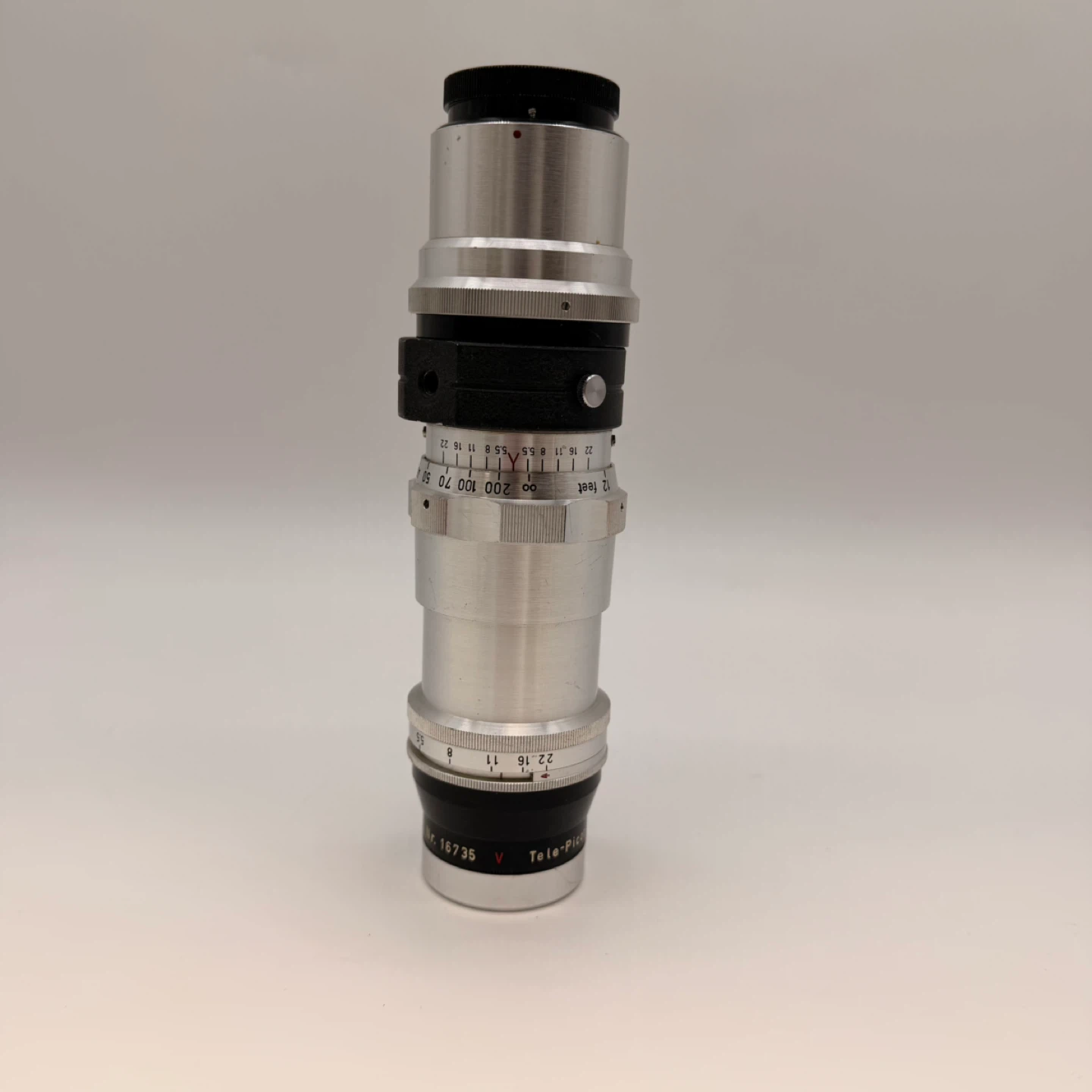 Vintage Piesker Tele-Picon 250mm f/5.5 Cine Telephoto Lens