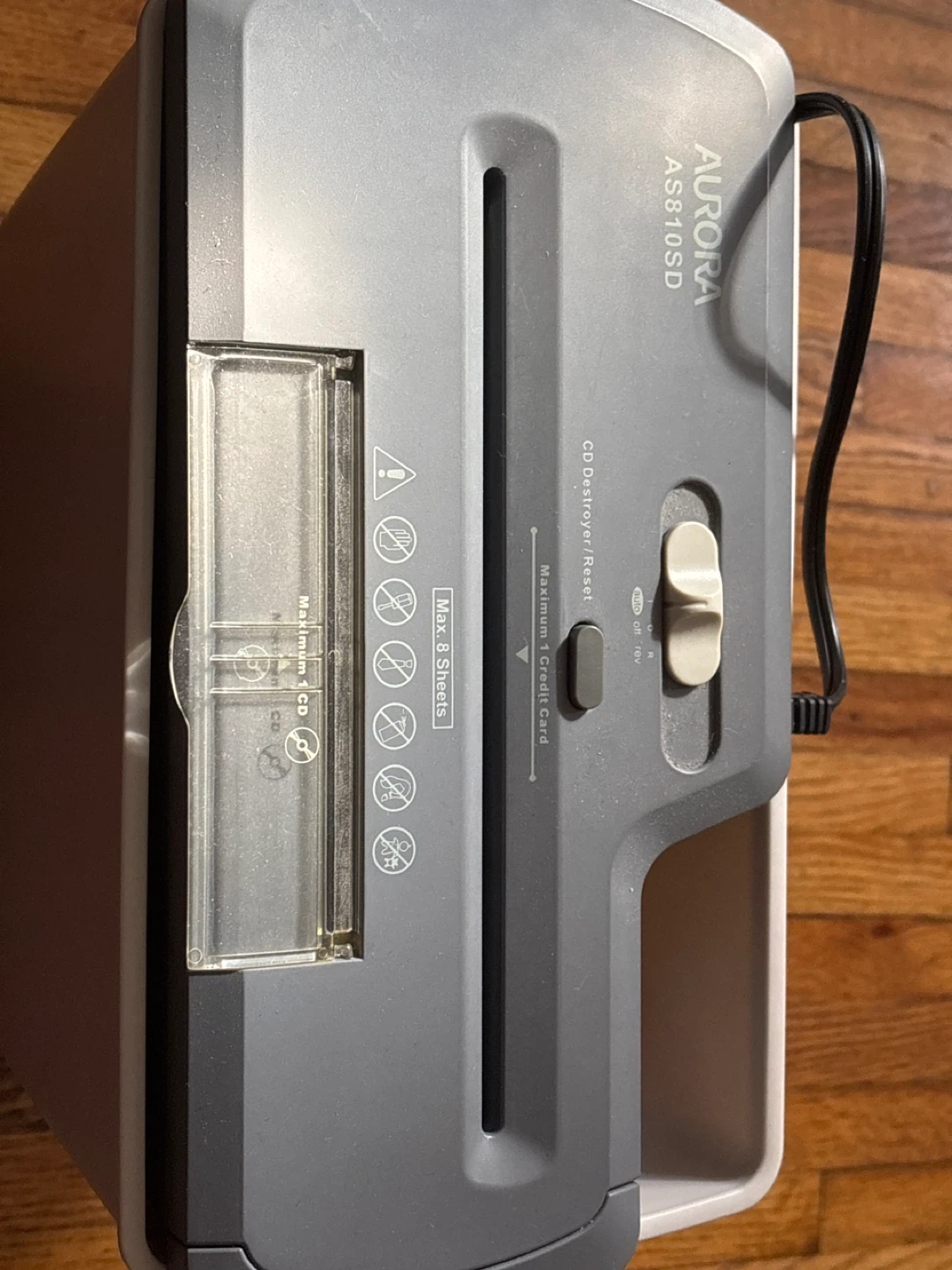 Aurora AS810SD Shredder